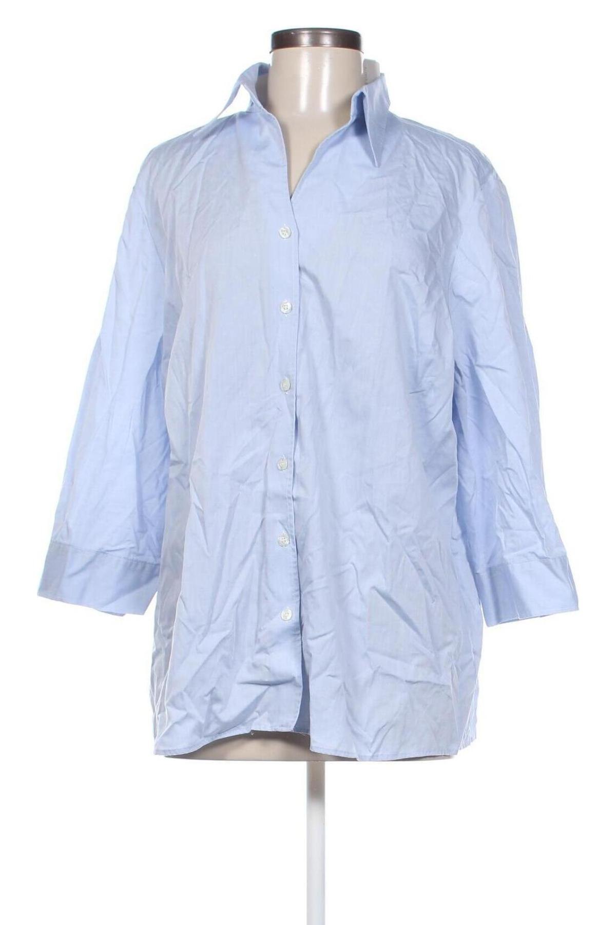 Damenbluse Peter Hahn, Größe XL, Farbe Blau, Preis 16,99 €