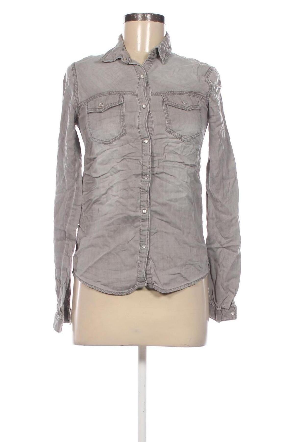 Damenbluse VILA, Größe XS, Farbe Grau, Preis € 7,49