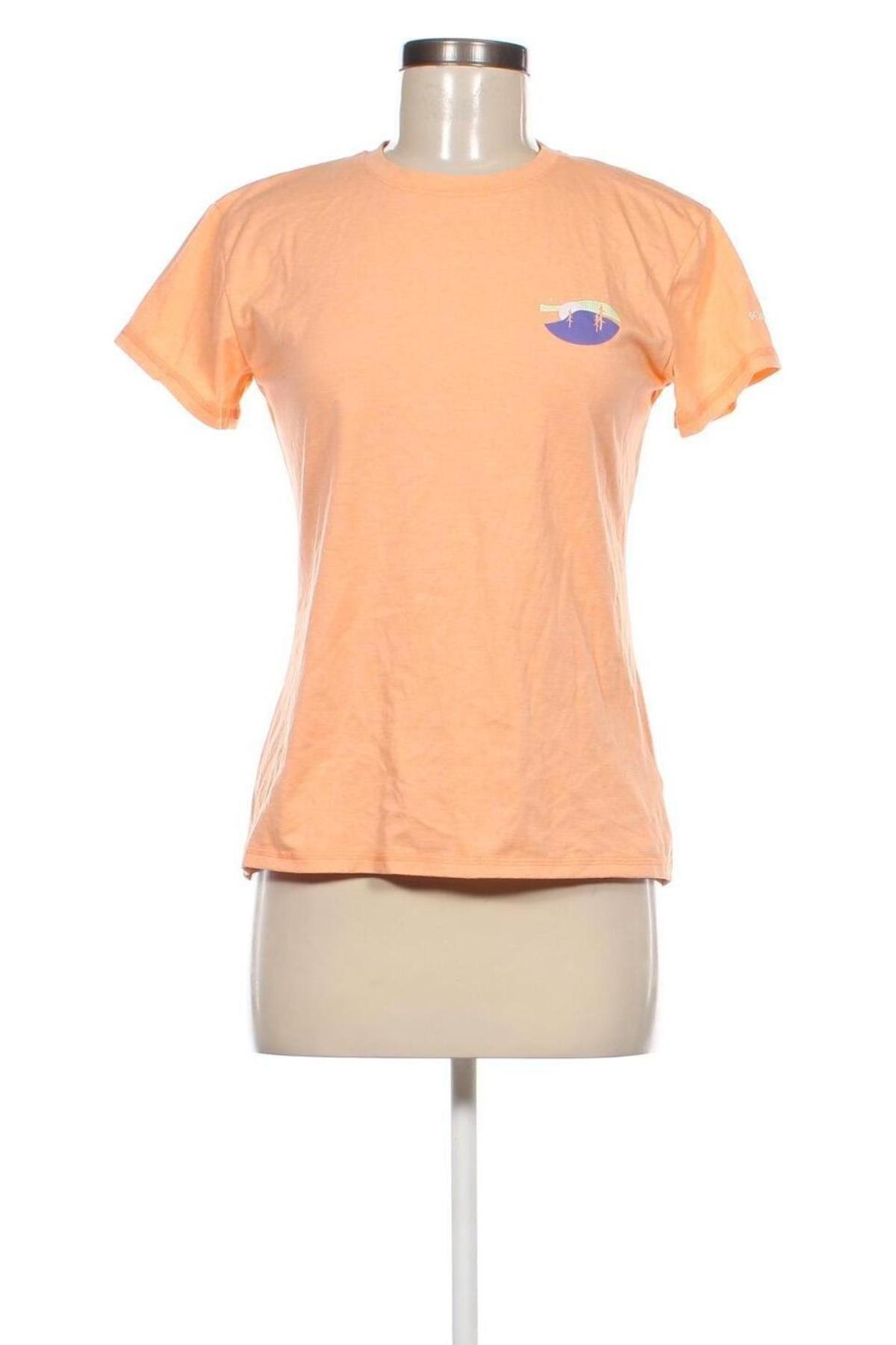 Damen T-Shirt Columbia, Größe S, Farbe Orange, Preis € 8,99