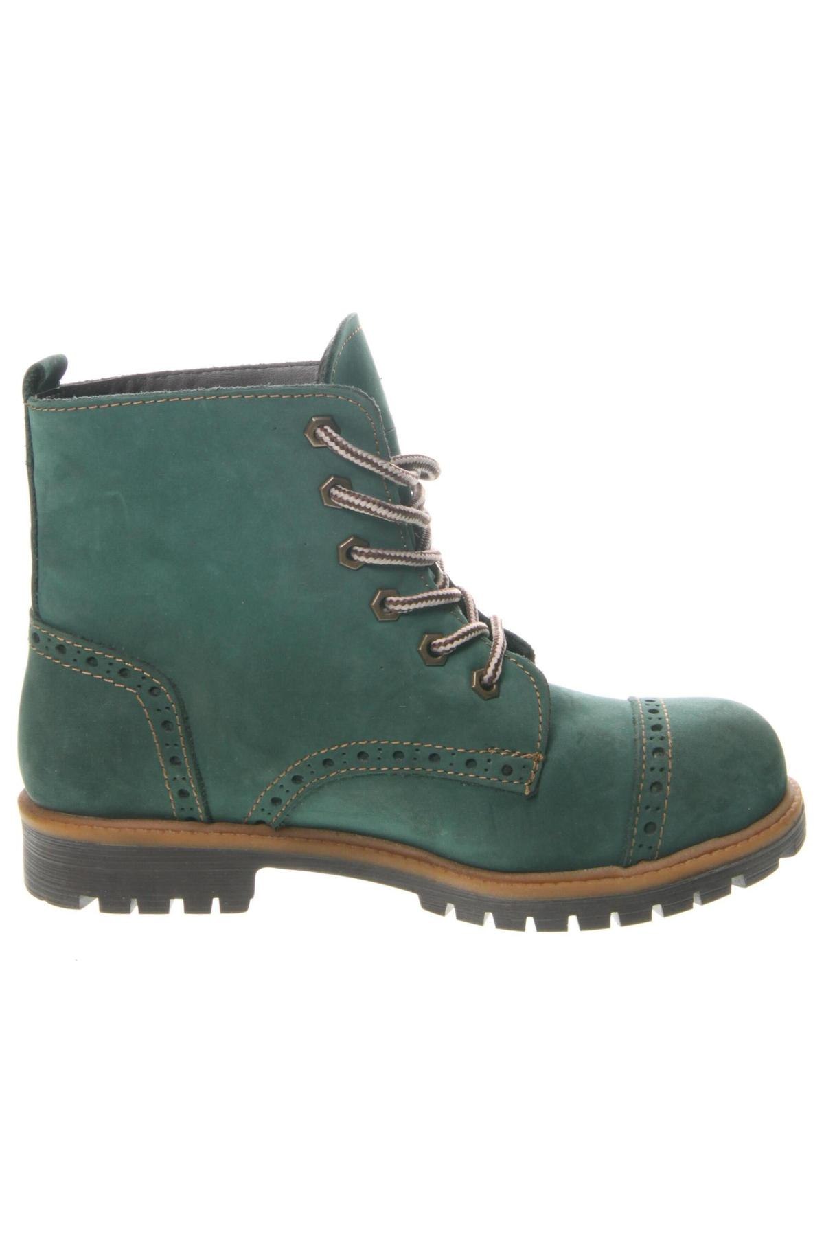 Botine de damă, Mărime 36, Culoare Verde, Preț 124,68 Lei