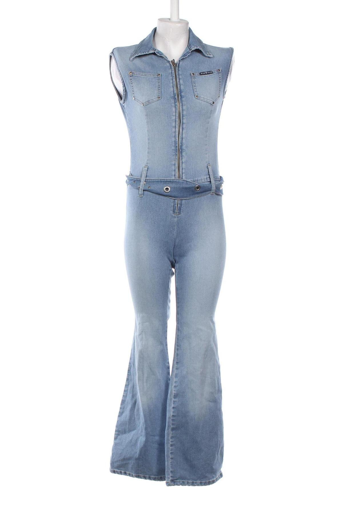 Langer Damen-Overall Blue Pearl, Größe M, Farbe Blau, Preis € 14,10