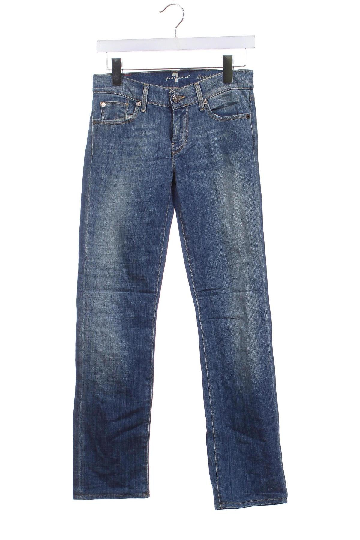 Damskie jeansy 7 For All Mankind, Rozmiar S, Kolor Niebieski, Cena 175,99 zł