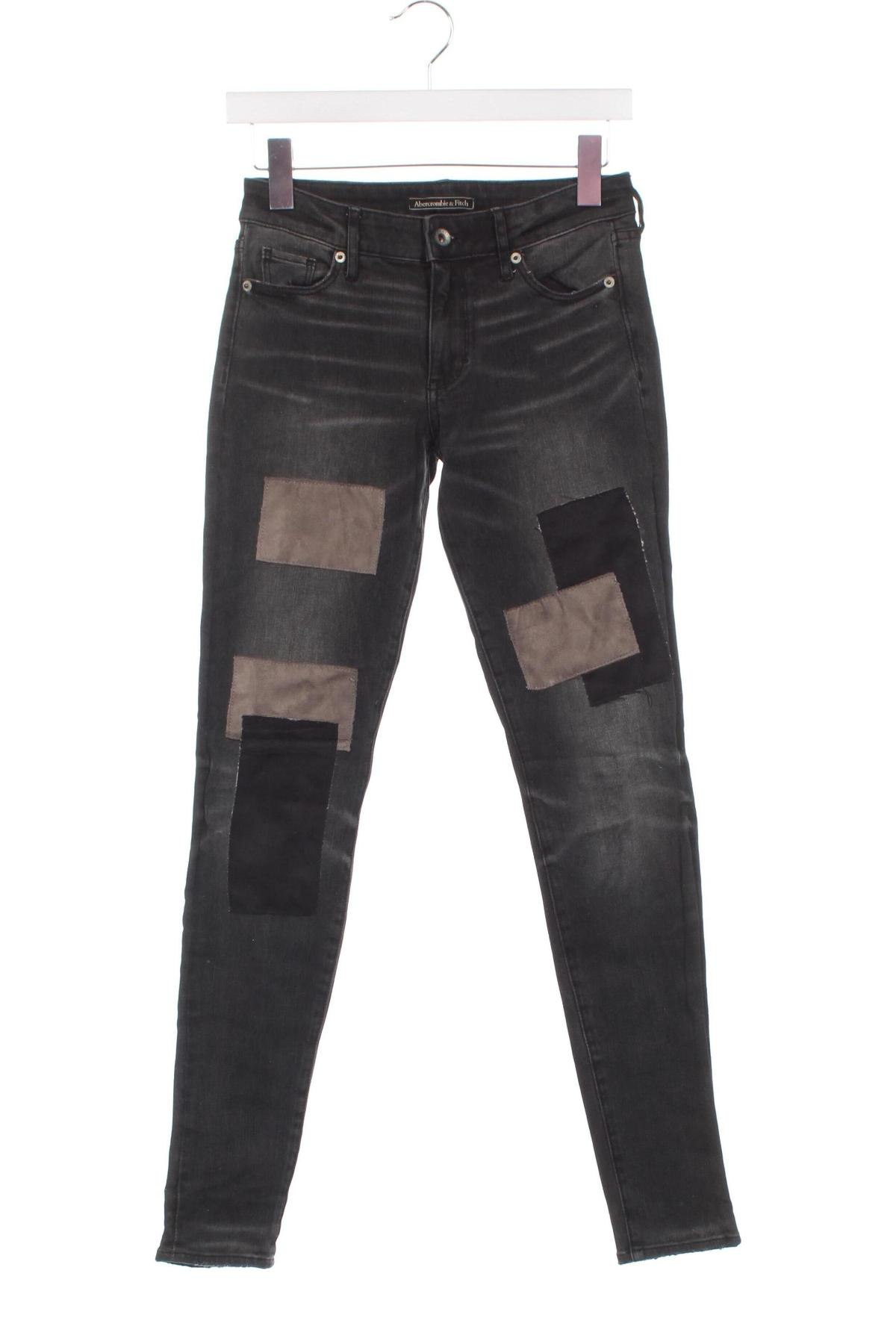 Blugi de femei Abercrombie & Fitch, Mărime XS, Culoare Negru, Preț 134,99 Lei