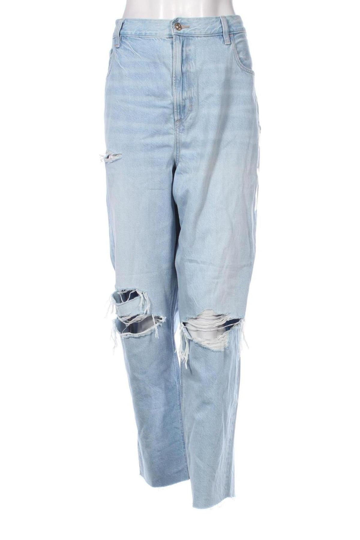 Damskie jeansy American Eagle, Rozmiar XXL, Kolor Niebieski, Cena 131,99 zł