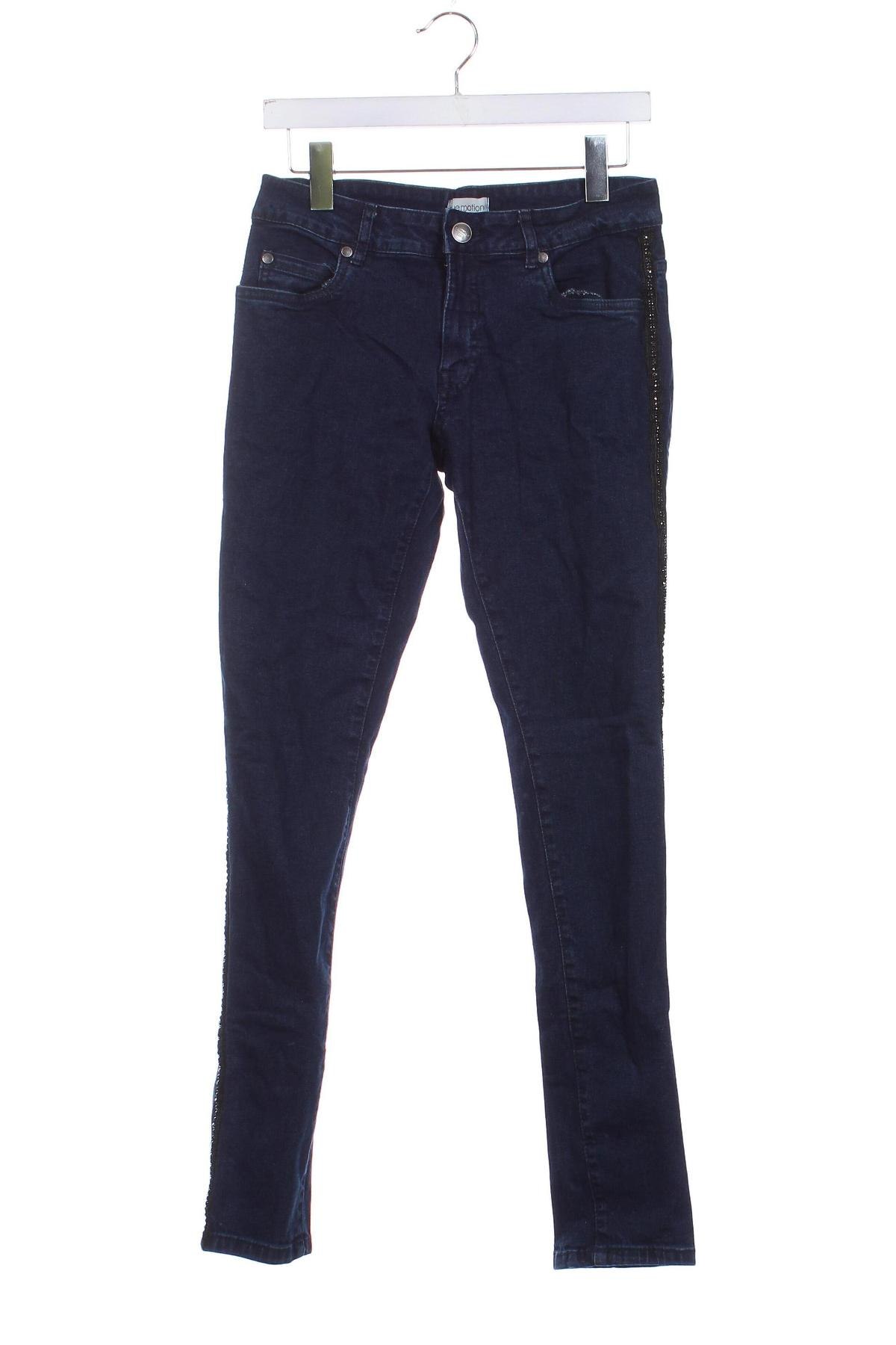 Damskie jeansy Blue Motion, Rozmiar M, Kolor Niebieski, Cena 41,99 zł