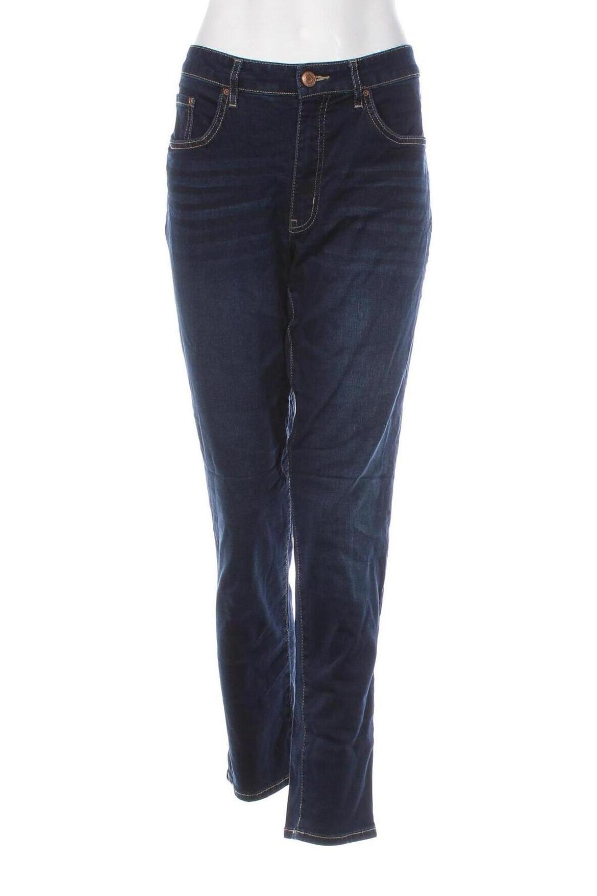 Blugi de femei Denim 1953, Mărime L, Culoare Albastru, Preț 48,99 Lei