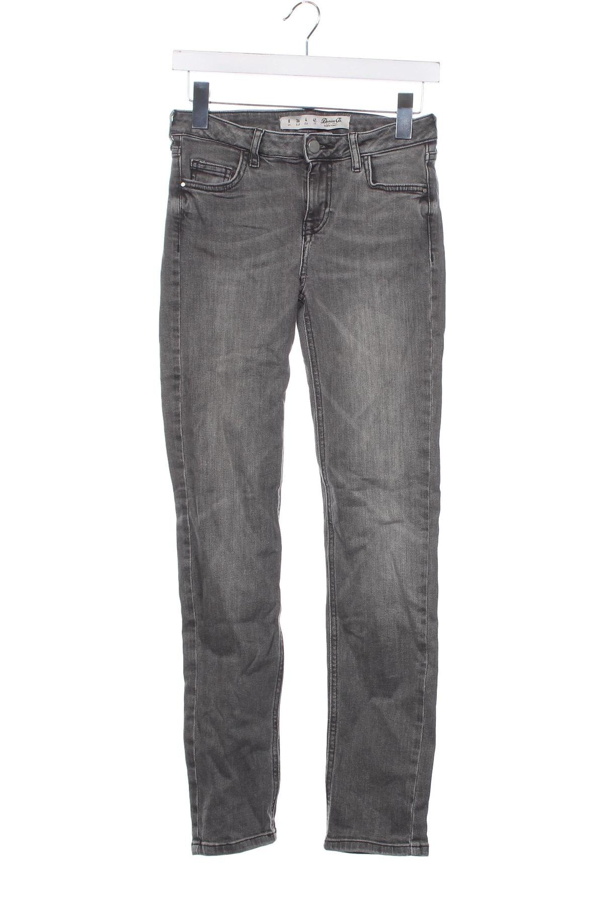 Dámske džínsy  Denim Co., Veľkosť S, Farba Sivá, Cena  7,95 €