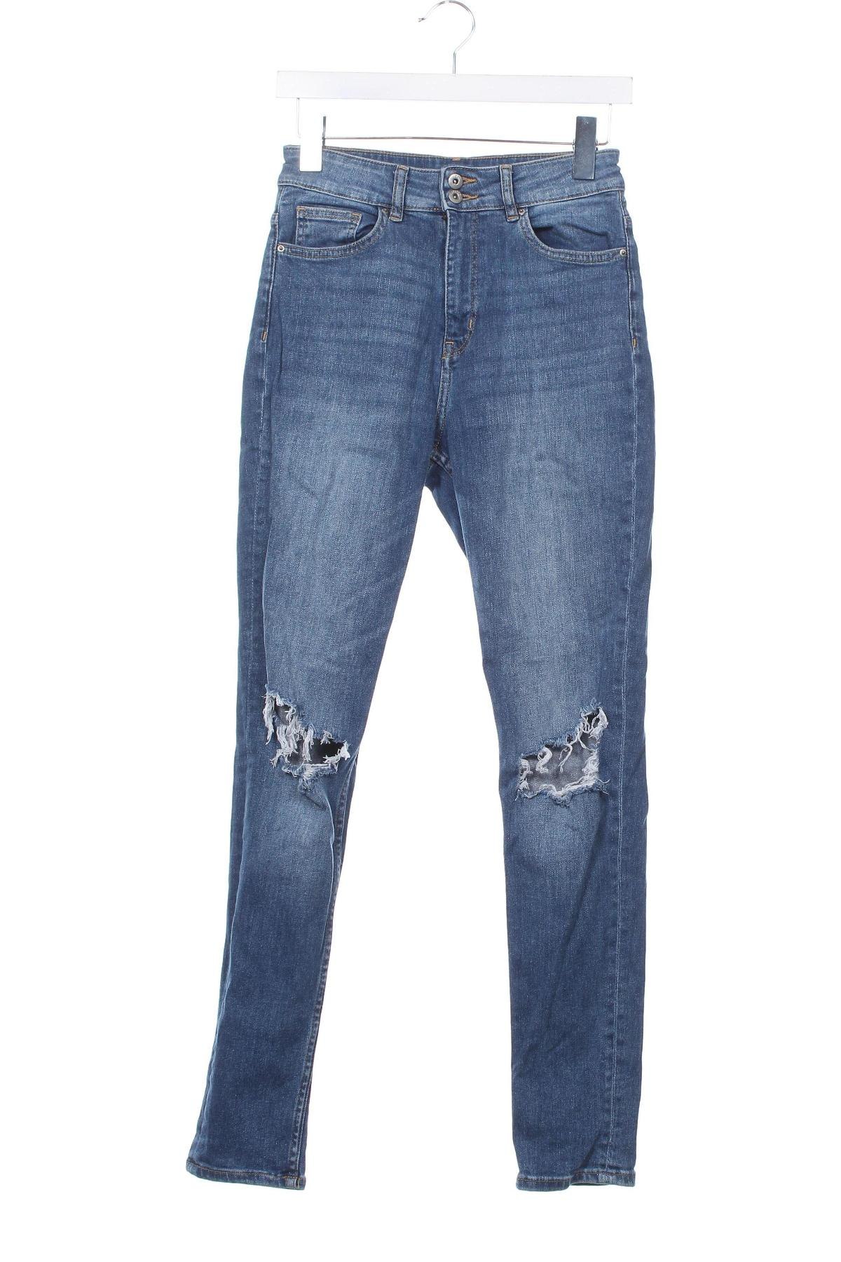 Damskie jeansy H&M Divided, Rozmiar M, Kolor Niebieski, Cena 66,69 zł