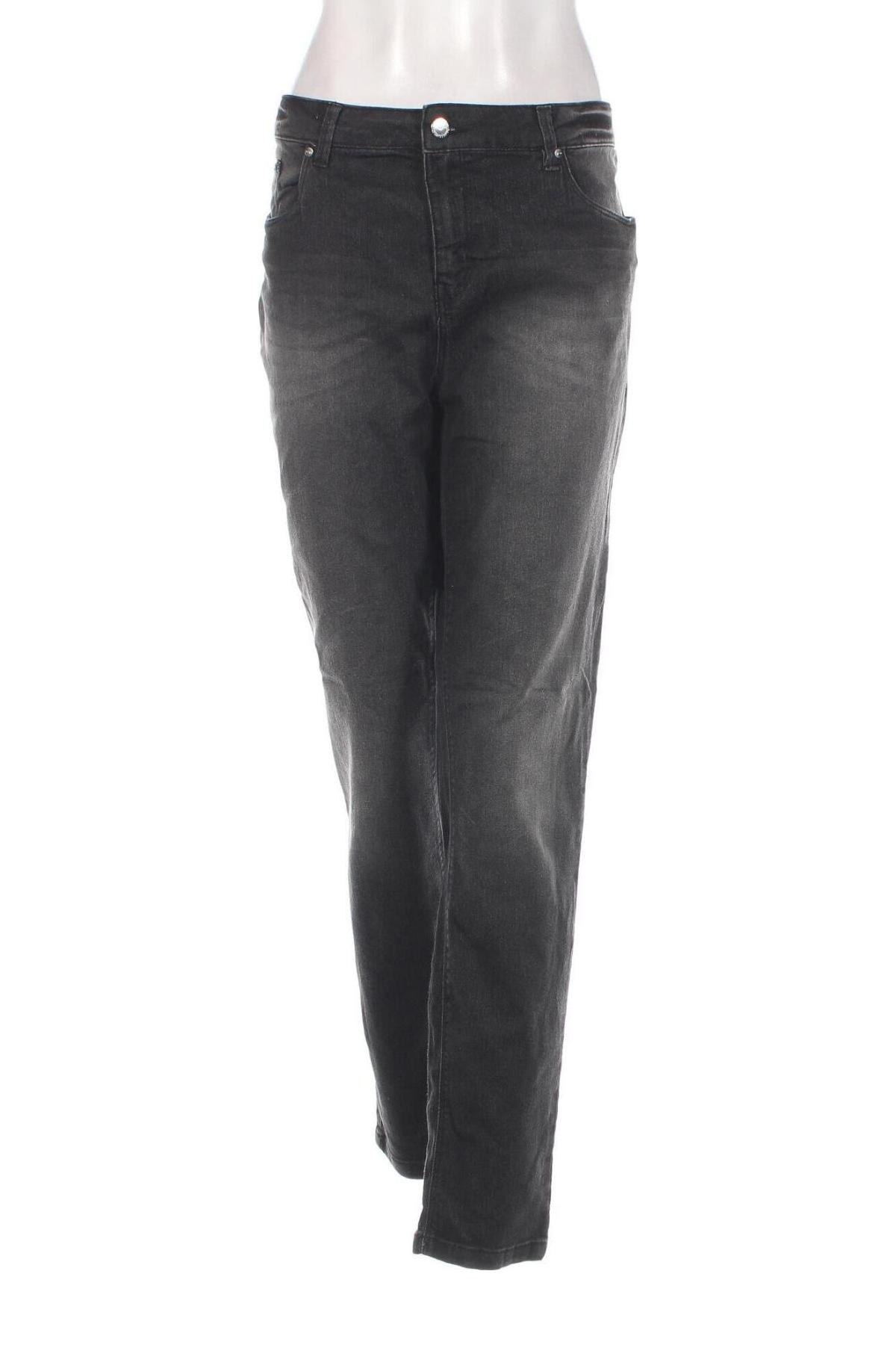 Damskie jeansy Nice & Chic, Rozmiar XL, Kolor Czarny, Cena 46,99 zł