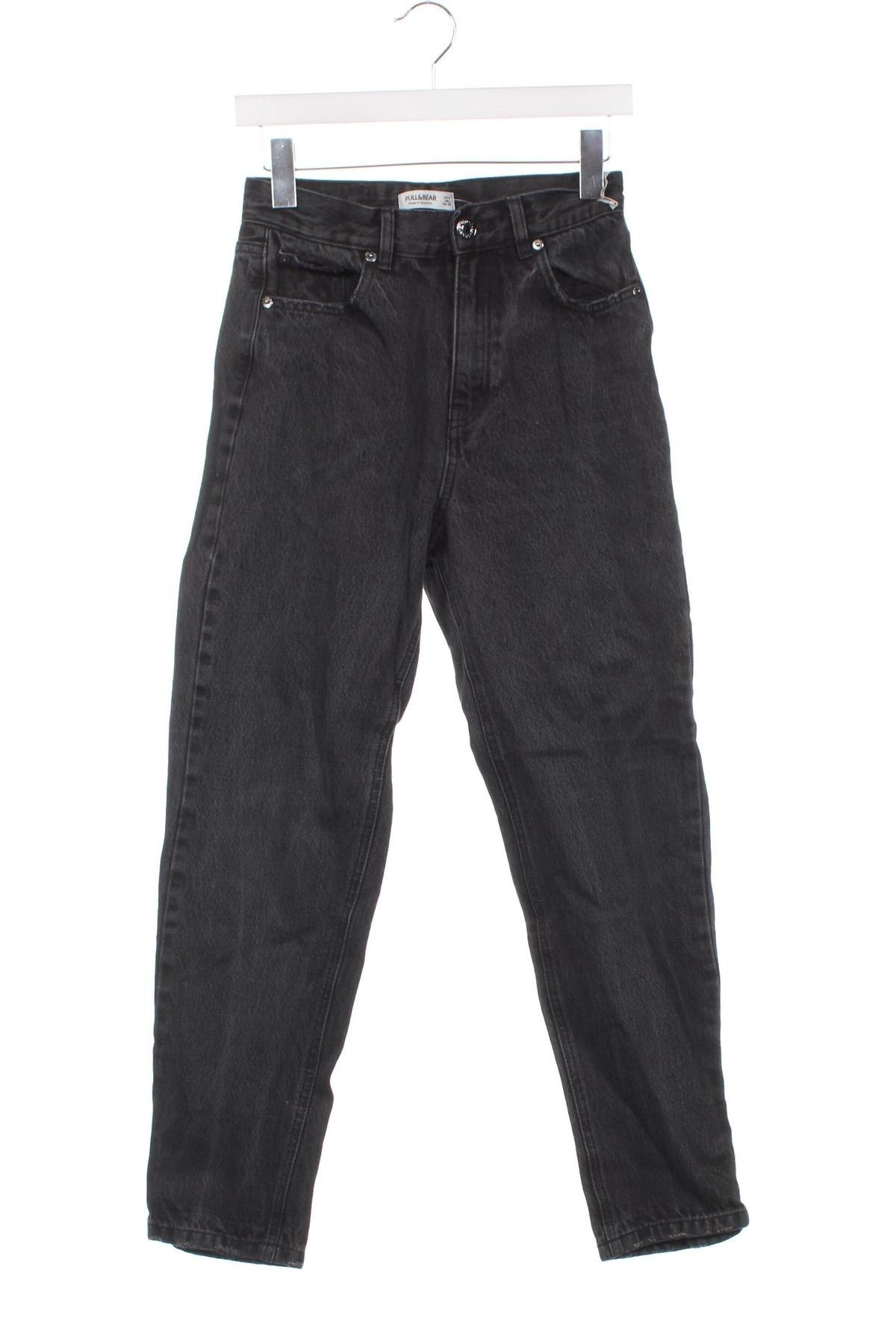 Damskie jeansy Pull&Bear, Rozmiar S, Kolor Czarny, Cena 41,99 zł