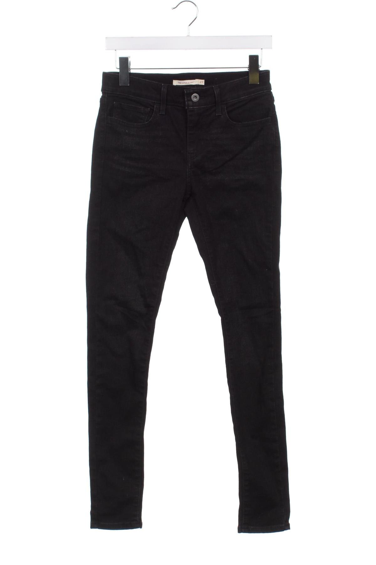 Blugi de femei Signature By Levi Strauss & Co, Mărime M, Culoare Negru, Preț 33,99 Lei