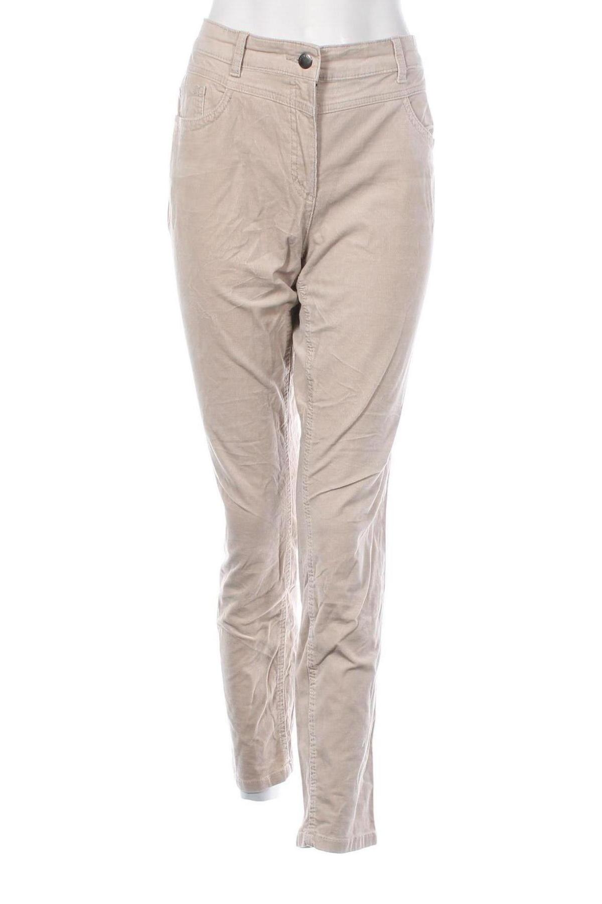 Damen Cordhose C&A, Größe L, Farbe Beige, Preis € 20,49