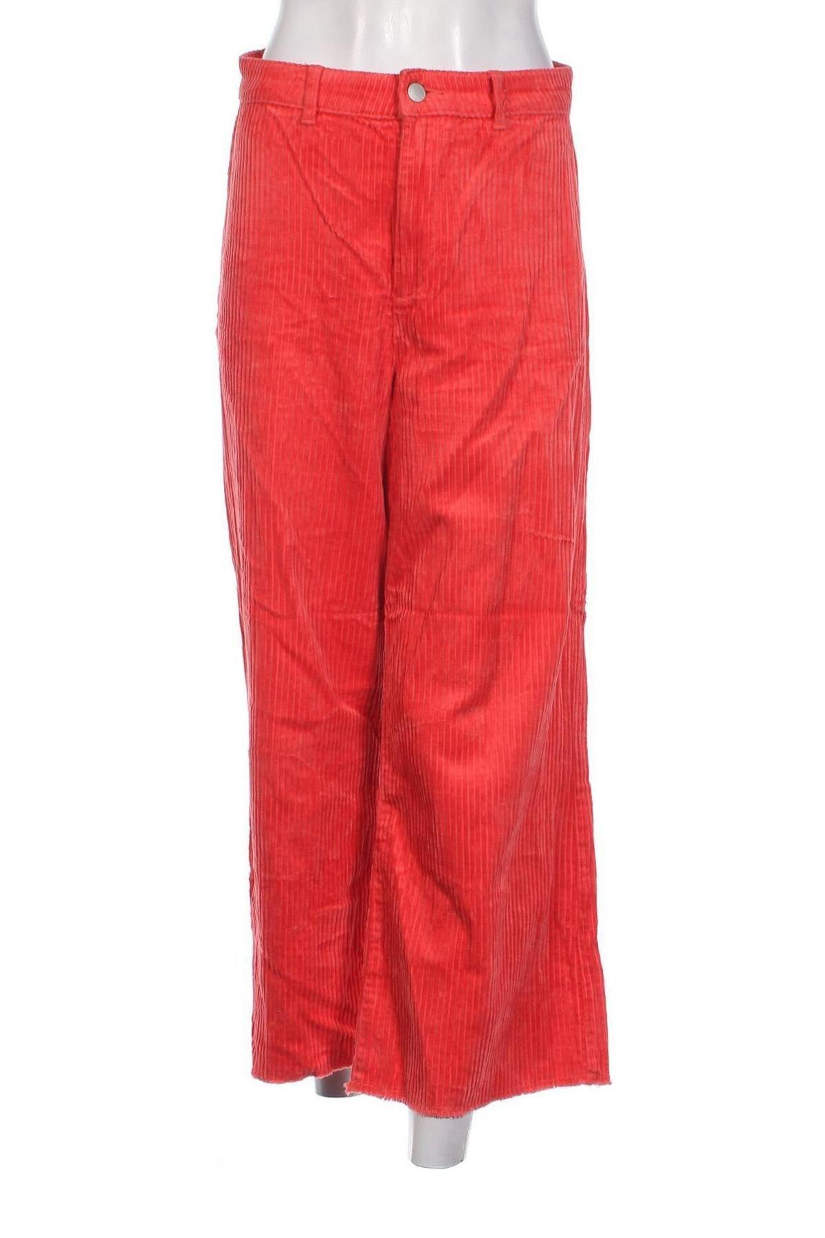 Damen Cordhose Edc By Esprit, Größe S, Farbe Rot, Preis 33,99 €