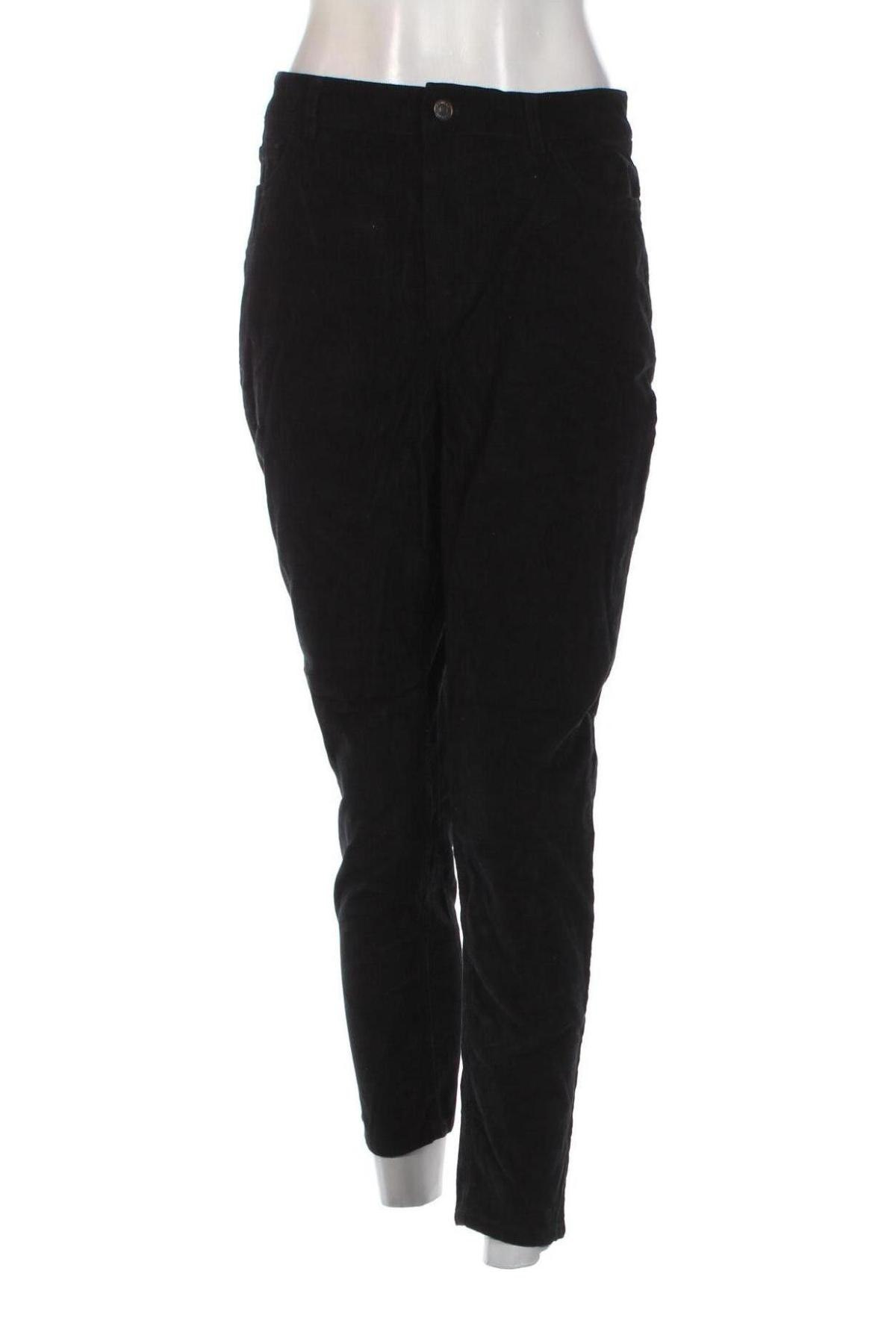 Damen Cordhose Kiabi, Größe M, Farbe Schwarz, Preis 8,99 €