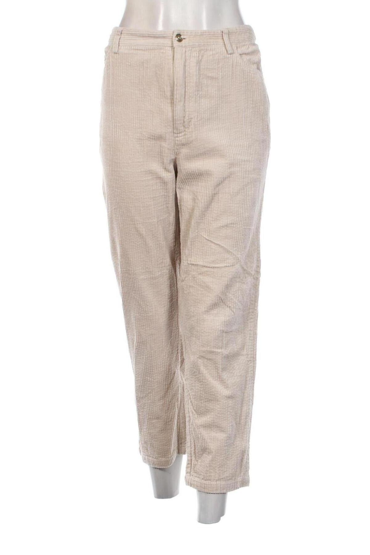 Damen Cordhose La Redoute, Größe M, Farbe Beige, Preis 11,99 €