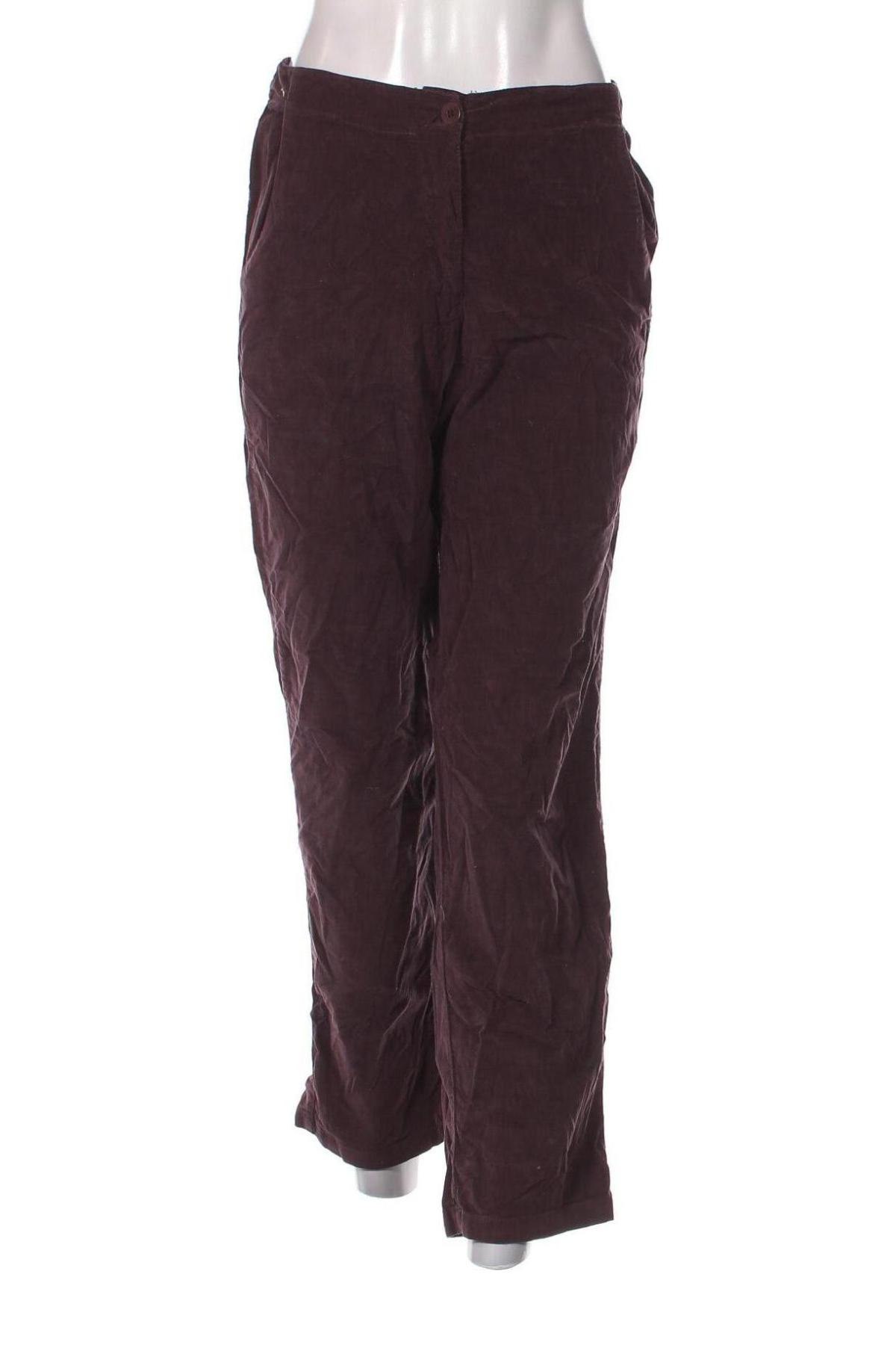 Damen Cordhose Mes Soeurs Et Moi, Größe M, Farbe Lila, Preis 8,99 €