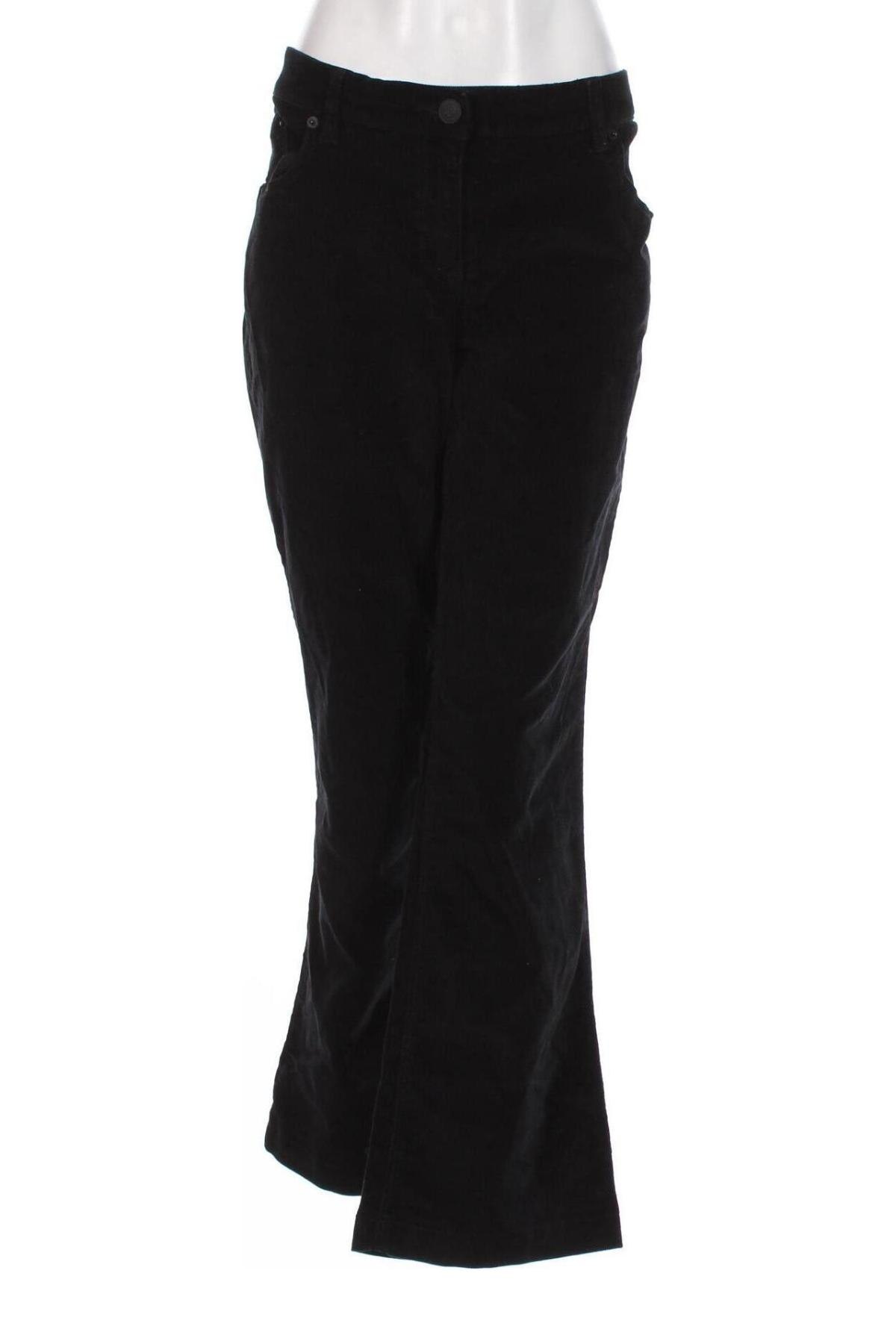 Pantaloni de velvet de femei Next, Mărime XL, Culoare Negru, Preț 63,99 Lei