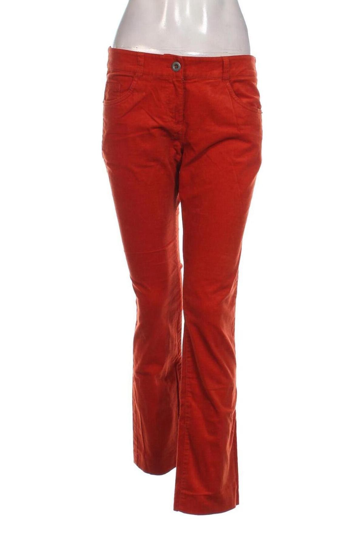 Damen Cordhose S.Oliver, Größe M, Farbe Orange, Preis 15,99 €