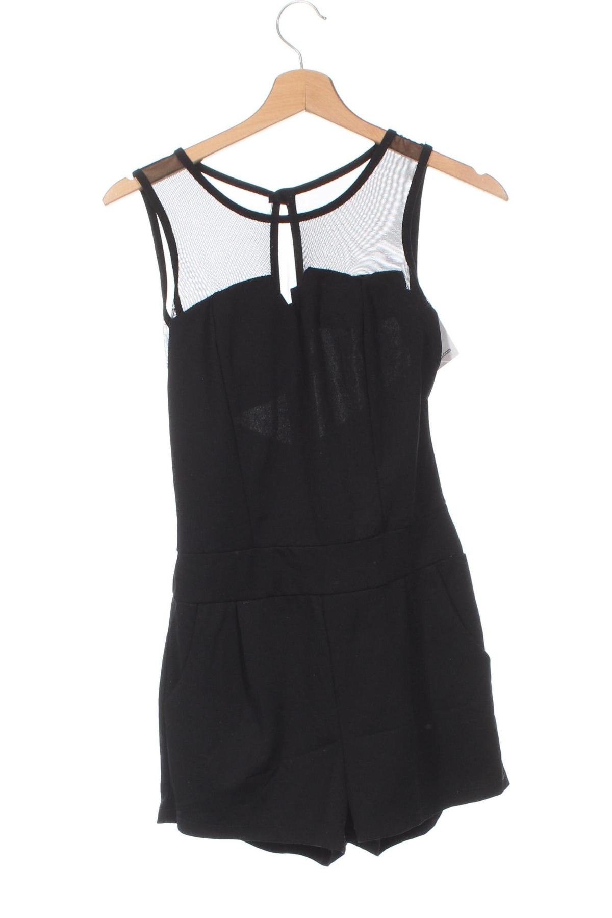 Women's short jumpsuit, Mărime XS, Culoare Negru, Preț 128,99 Lei