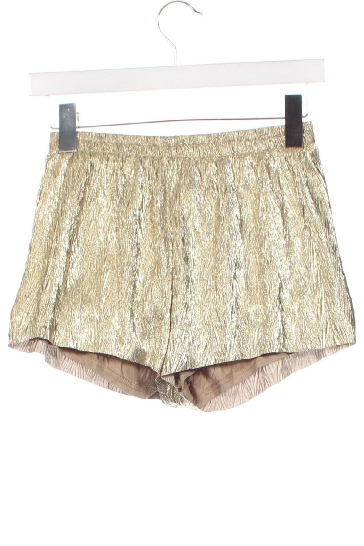 Damen Shorts H&M, Größe XS, Farbe Golden, Preis € 10,99