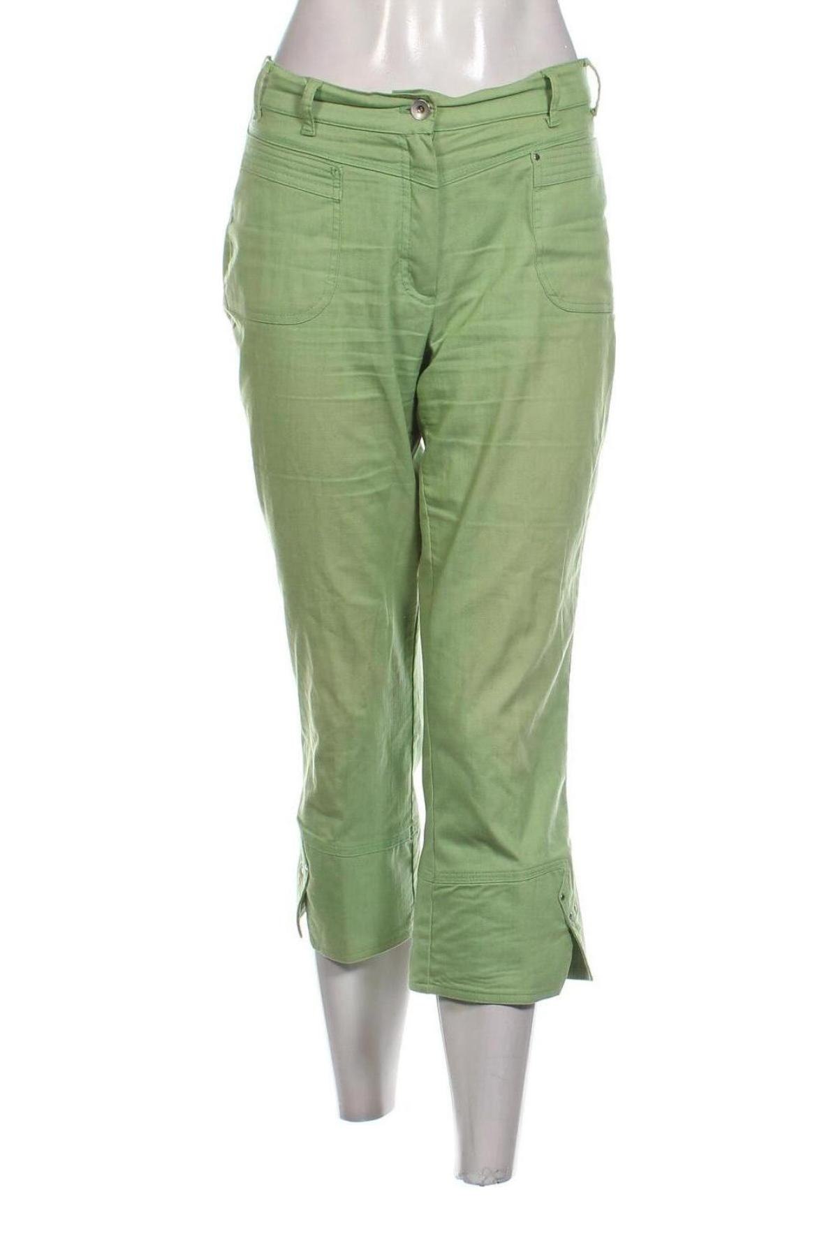 Pantaloni de femei, Mărime M, Culoare Verde, Preț 89,77 Lei