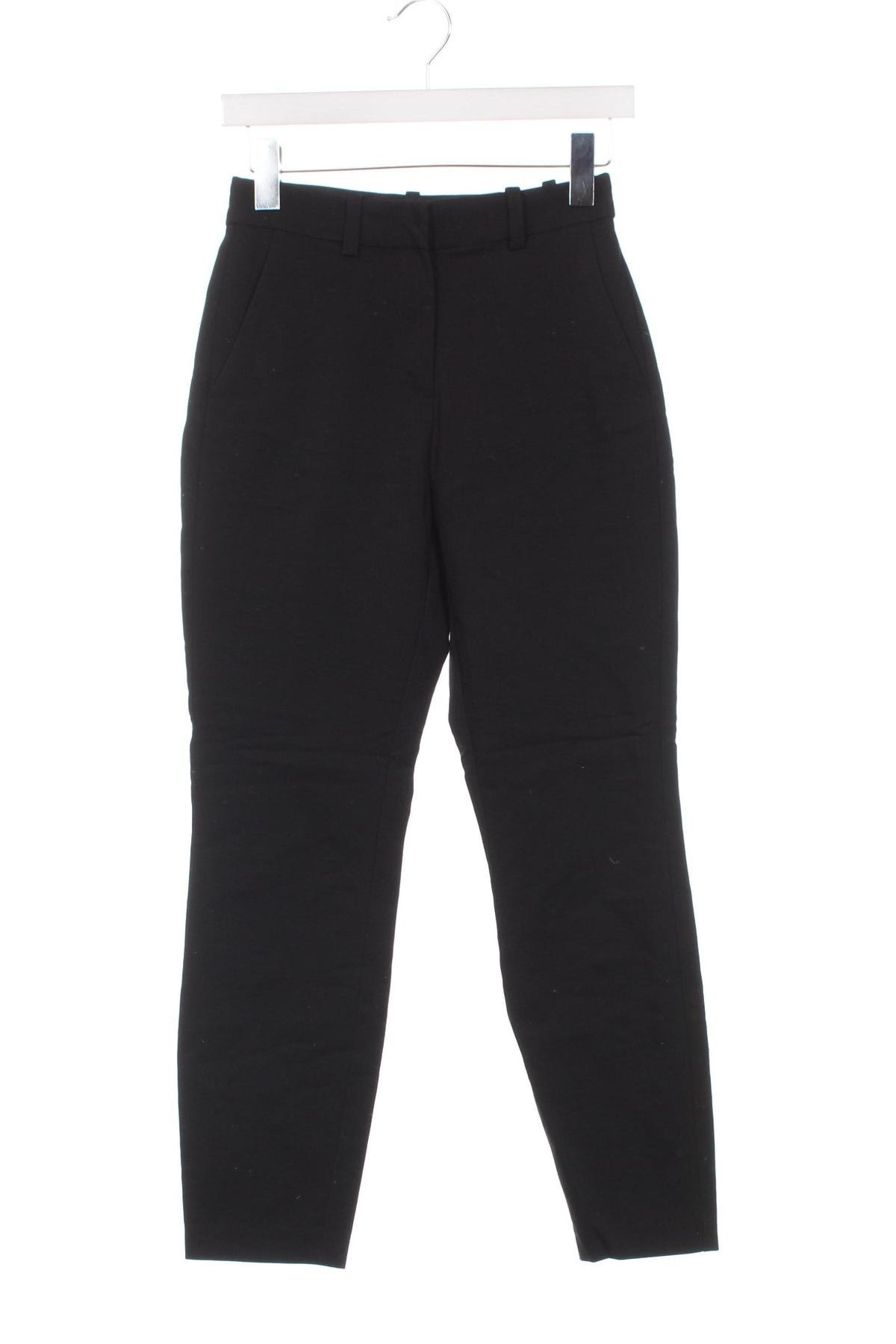 Pantaloni de femei H&M, Mărime XS, Culoare Negru, Preț 28,99 Lei