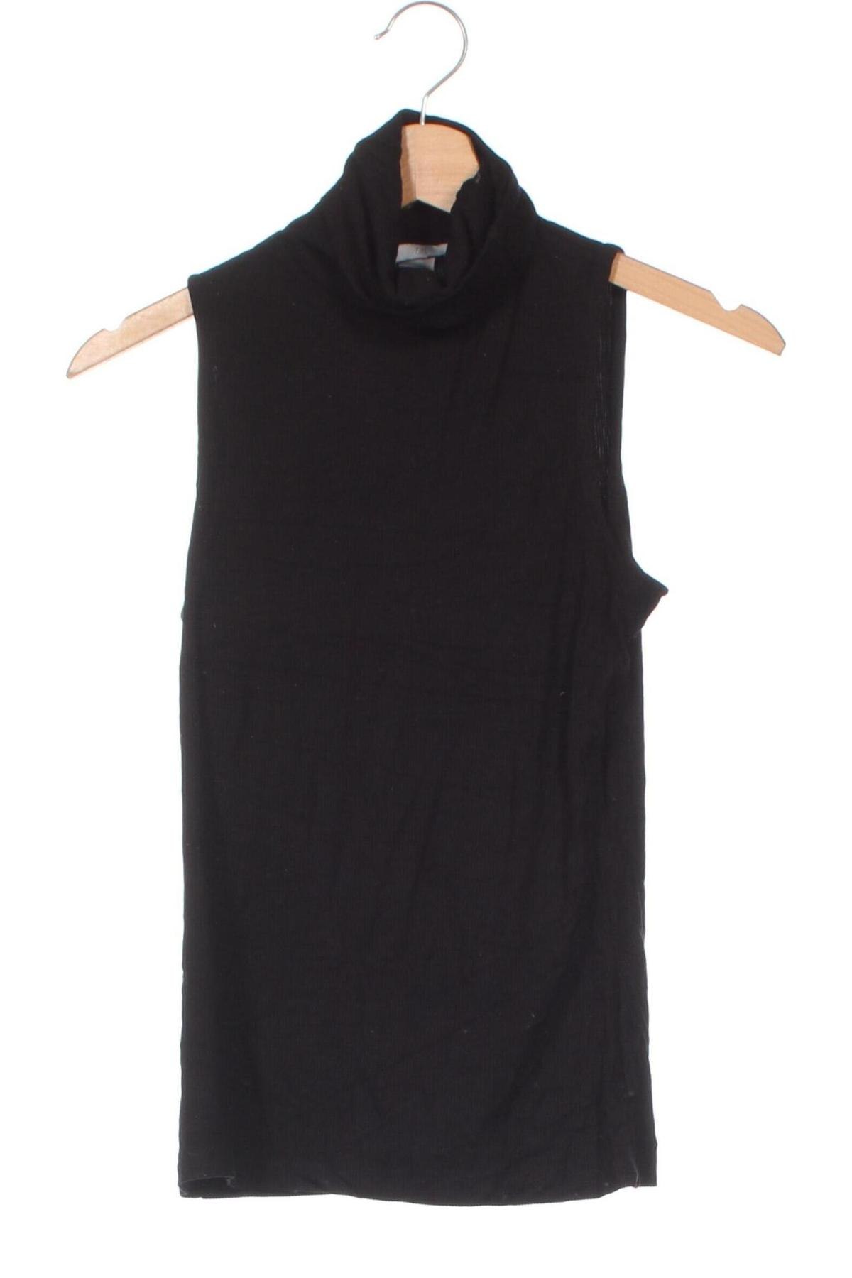 Tricou de damă H&M, Mărime XS, Culoare Negru, Preț 19,99 Lei