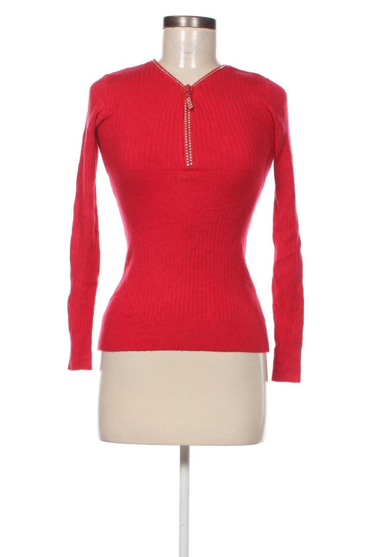 Damenpullover, Größe S, Farbe Rot, Preis 11,49 €