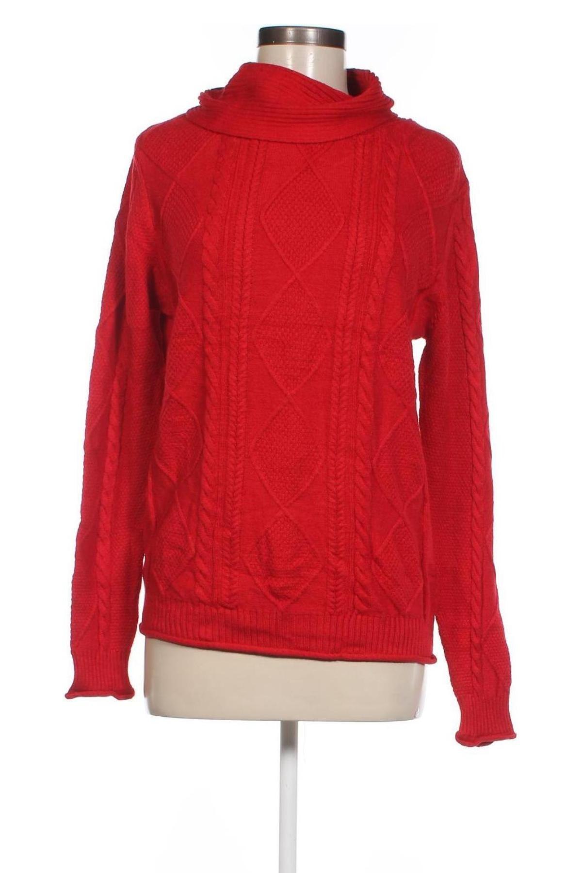 Damenpullover, Größe M, Farbe Rot, Preis € 8,99