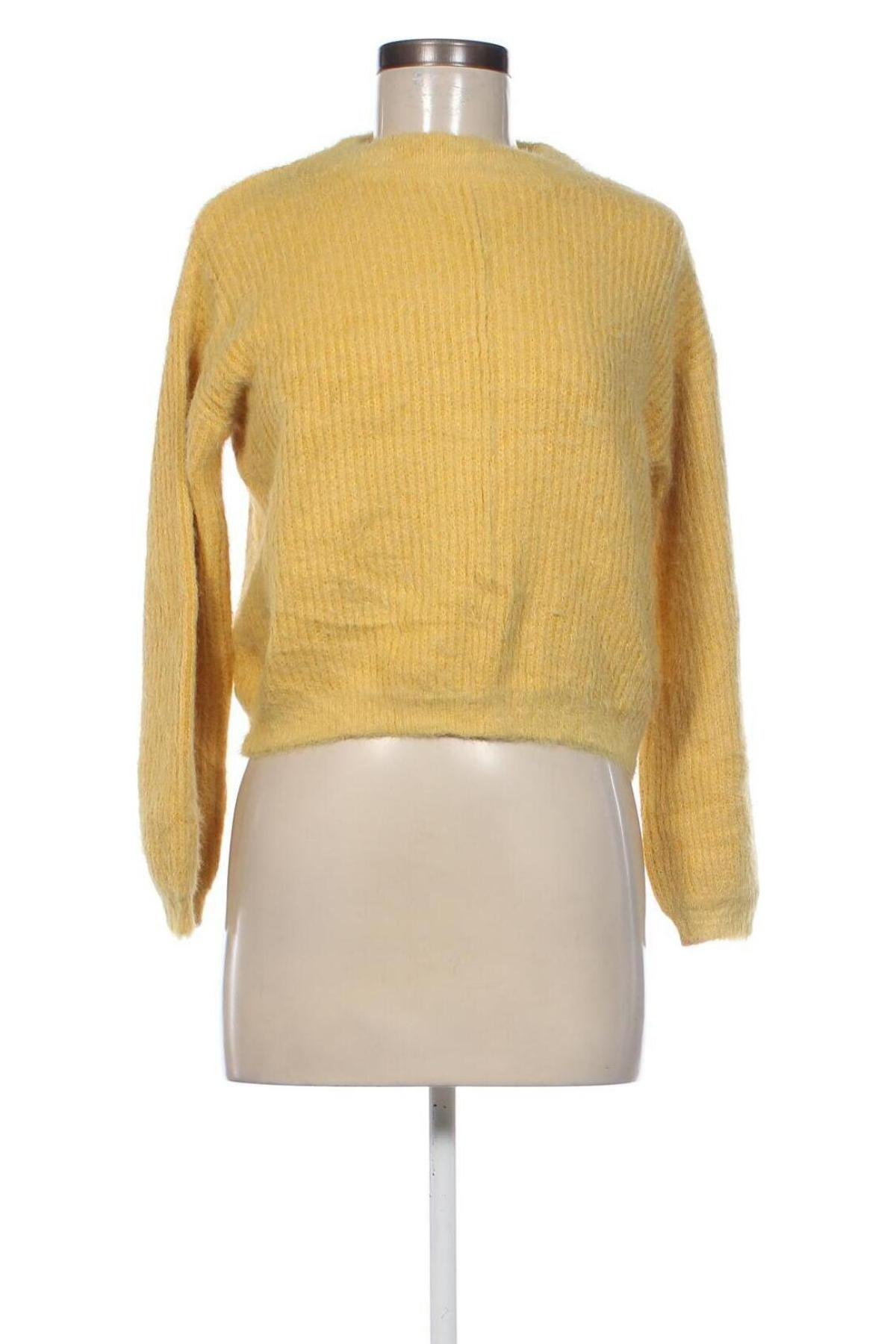 Damenpullover Bershka, Größe S, Farbe Gelb, Preis € 20,49