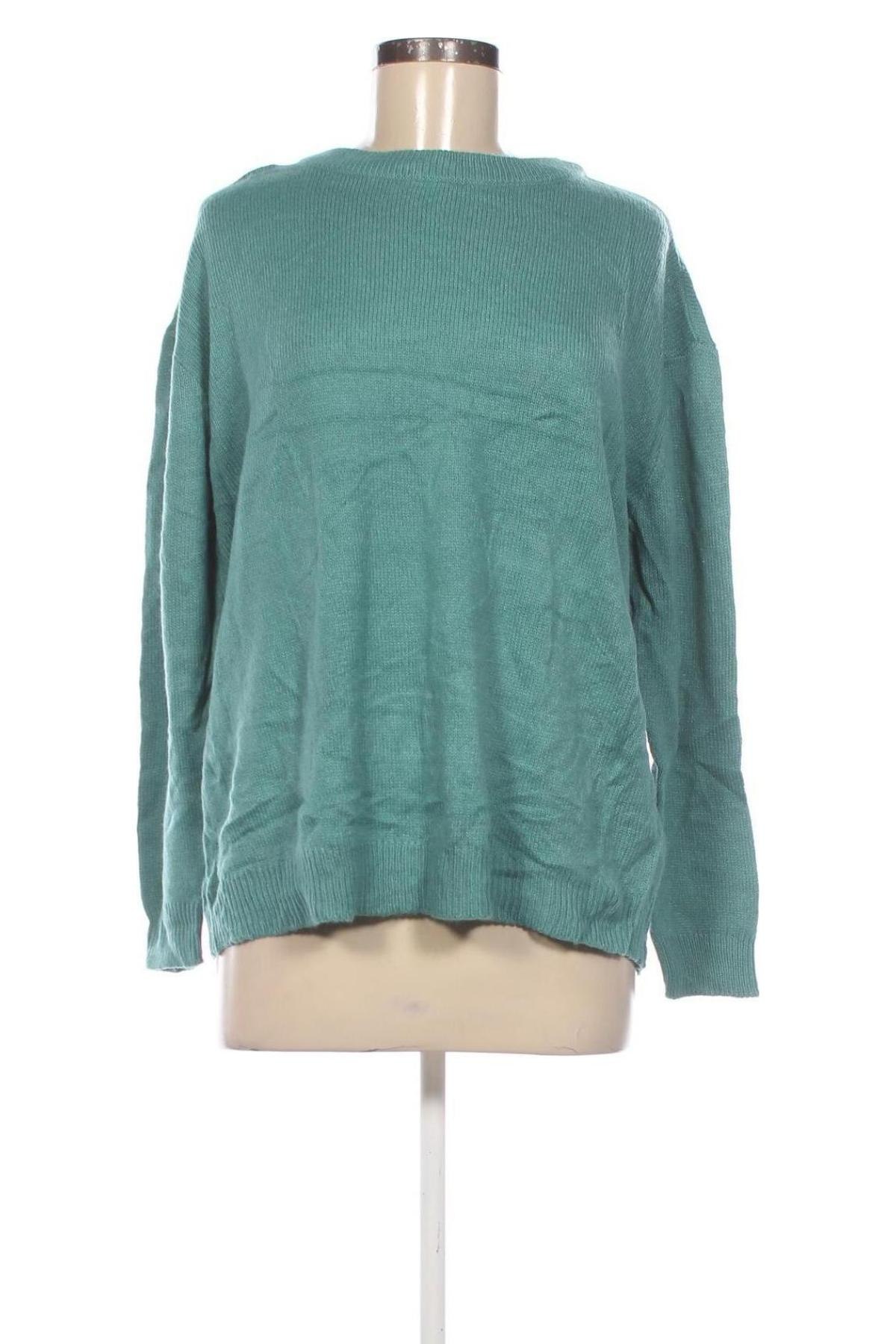 Pulover de femei Bpc Bonprix Collection, Mărime L, Culoare Verde, Preț 40,99 Lei