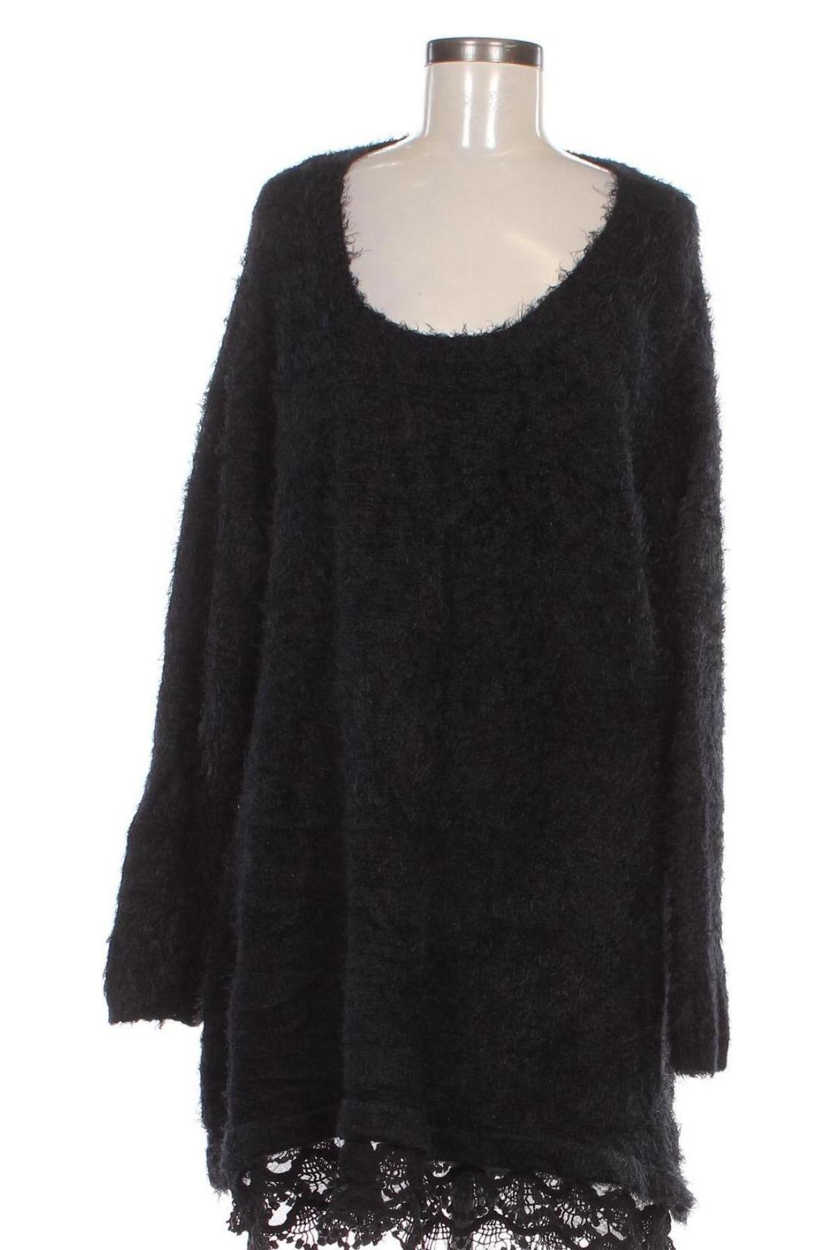 Damenpullover Bpc Bonprix Collection, Größe 5XL, Farbe Schwarz, Preis 20,49 €