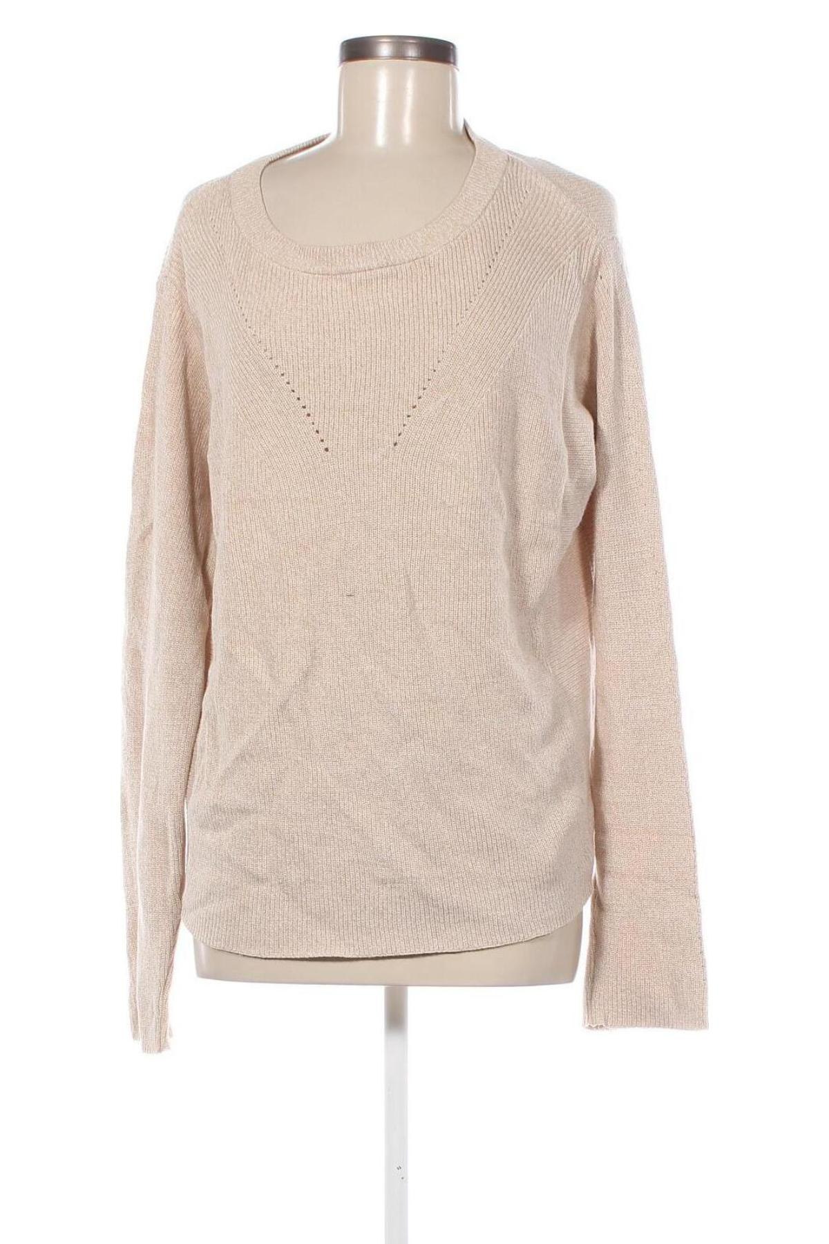 Damenpullover Gina Benotti, Größe M, Farbe Beige, Preis 10,99 €