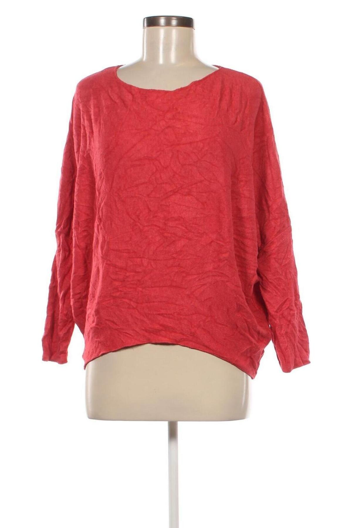 Damenpullover Made In Italy, Größe M, Farbe Rot, Preis 20,49 €