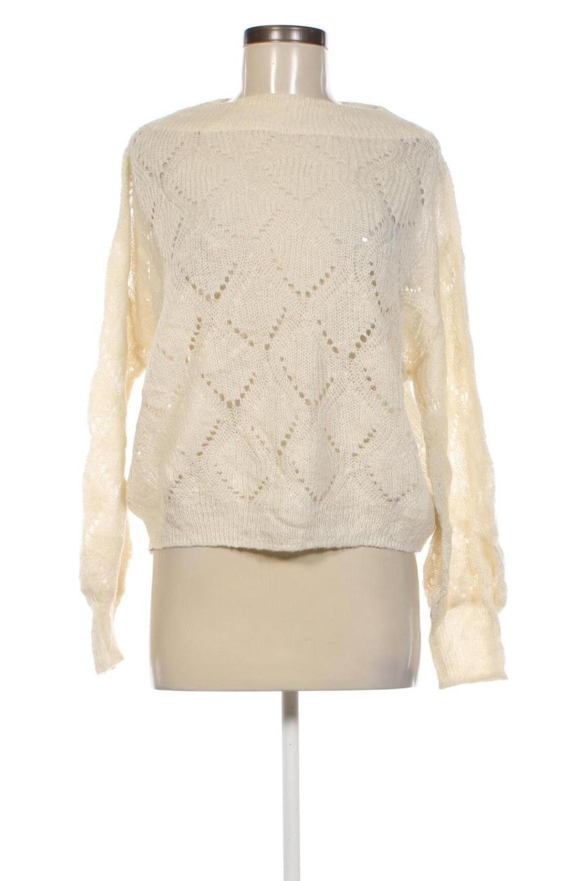 Damenpullover Mango, Größe L, Farbe Beige, Preis € 18,99