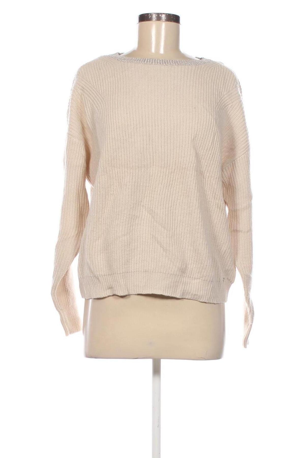 Damenpullover Motivi, Größe M, Farbe Beige, Preis 15,99 €