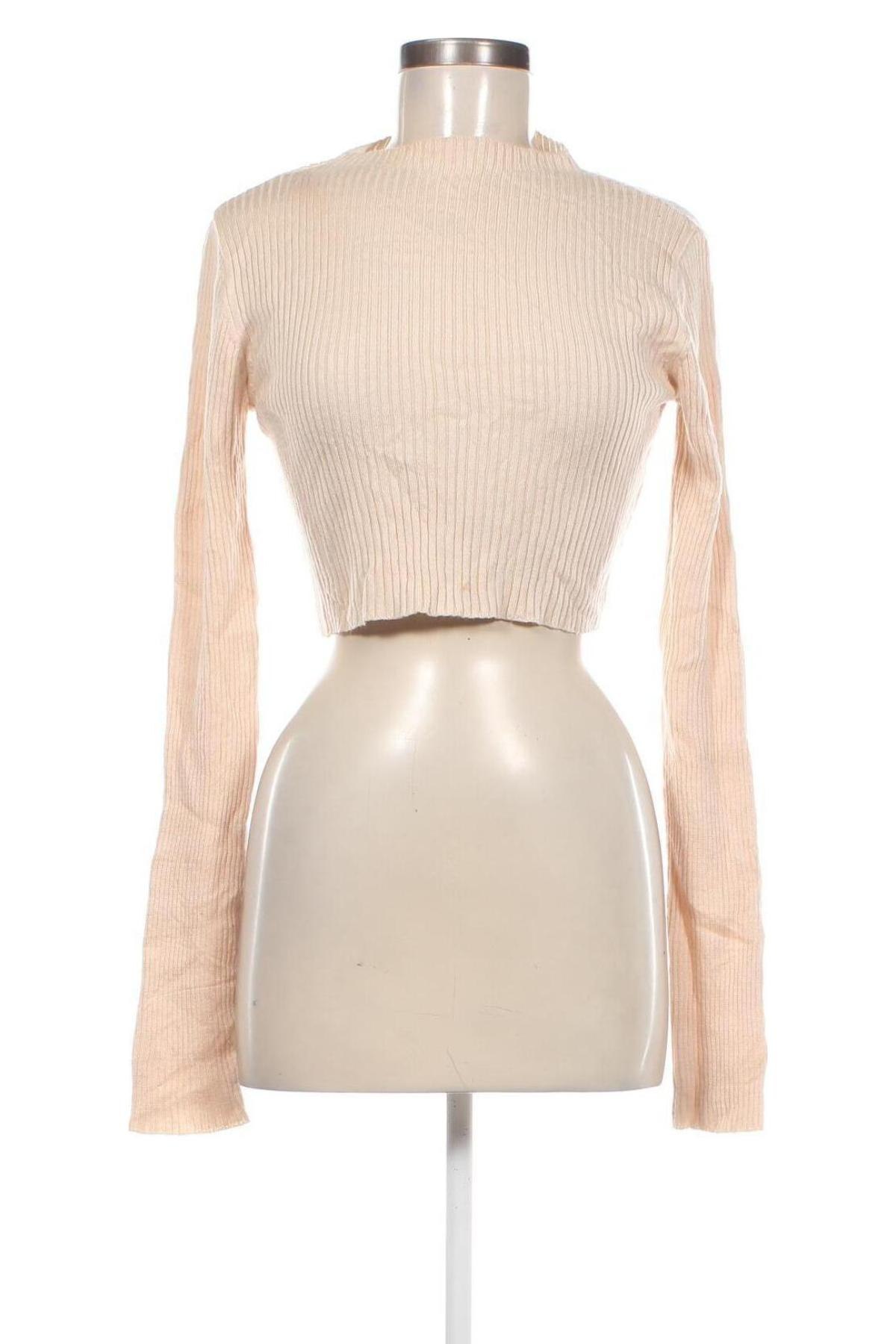 Damenpullover NA-KD, Größe M, Farbe Beige, Preis € 16,99