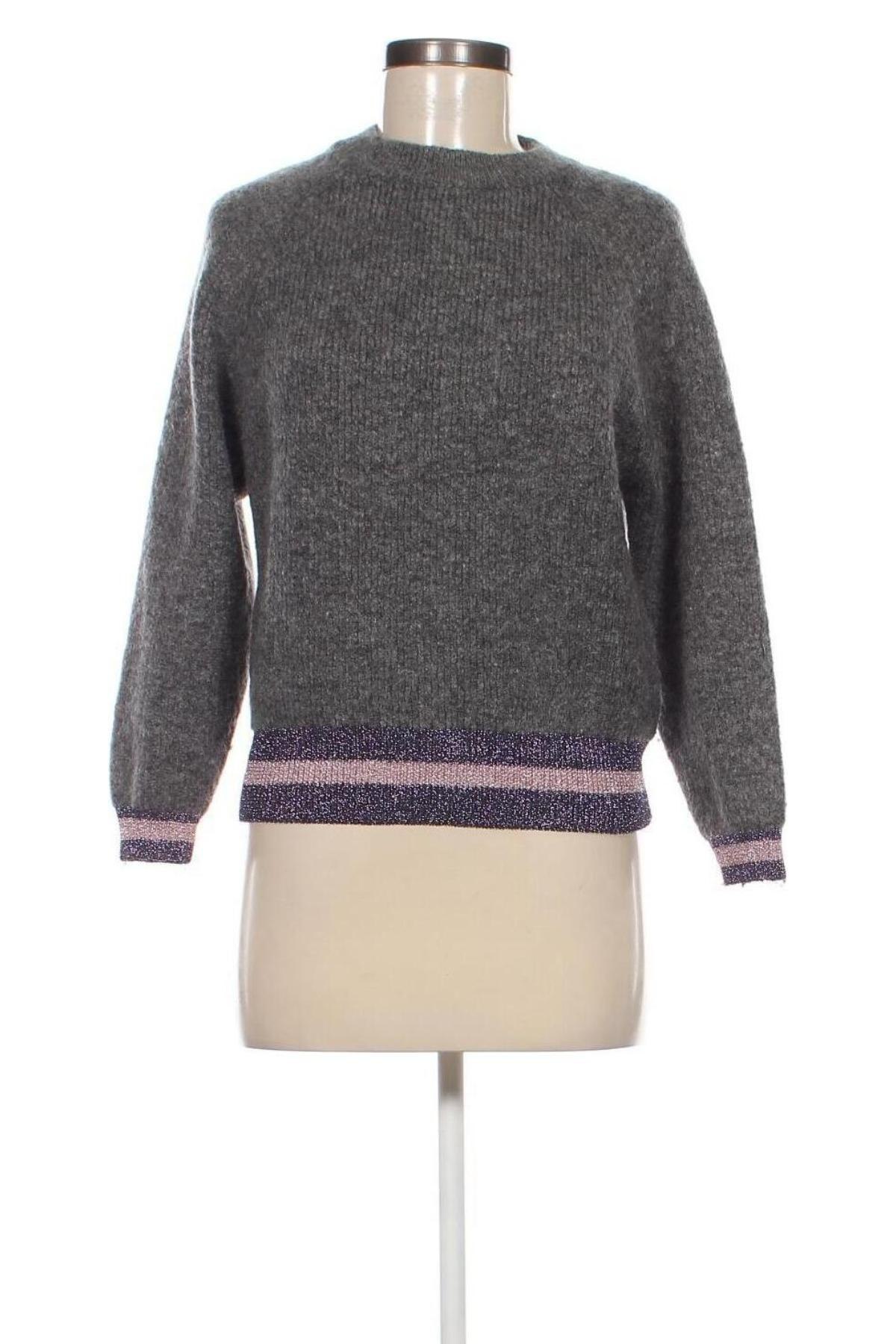 Damenpullover Pieces, Größe S, Farbe Grau, Preis € 13,81