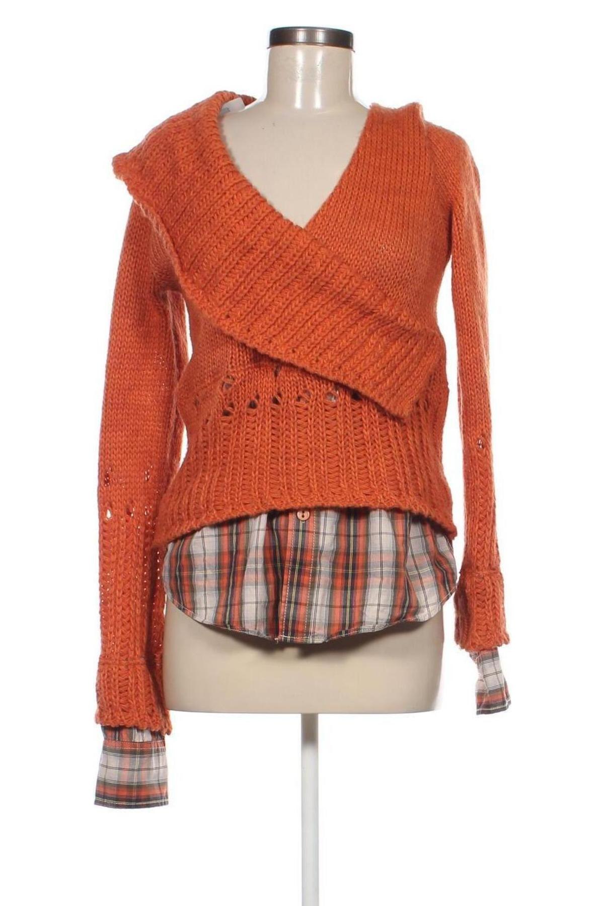 Damenpullover Promod, Größe M, Farbe Orange, Preis € 14,99