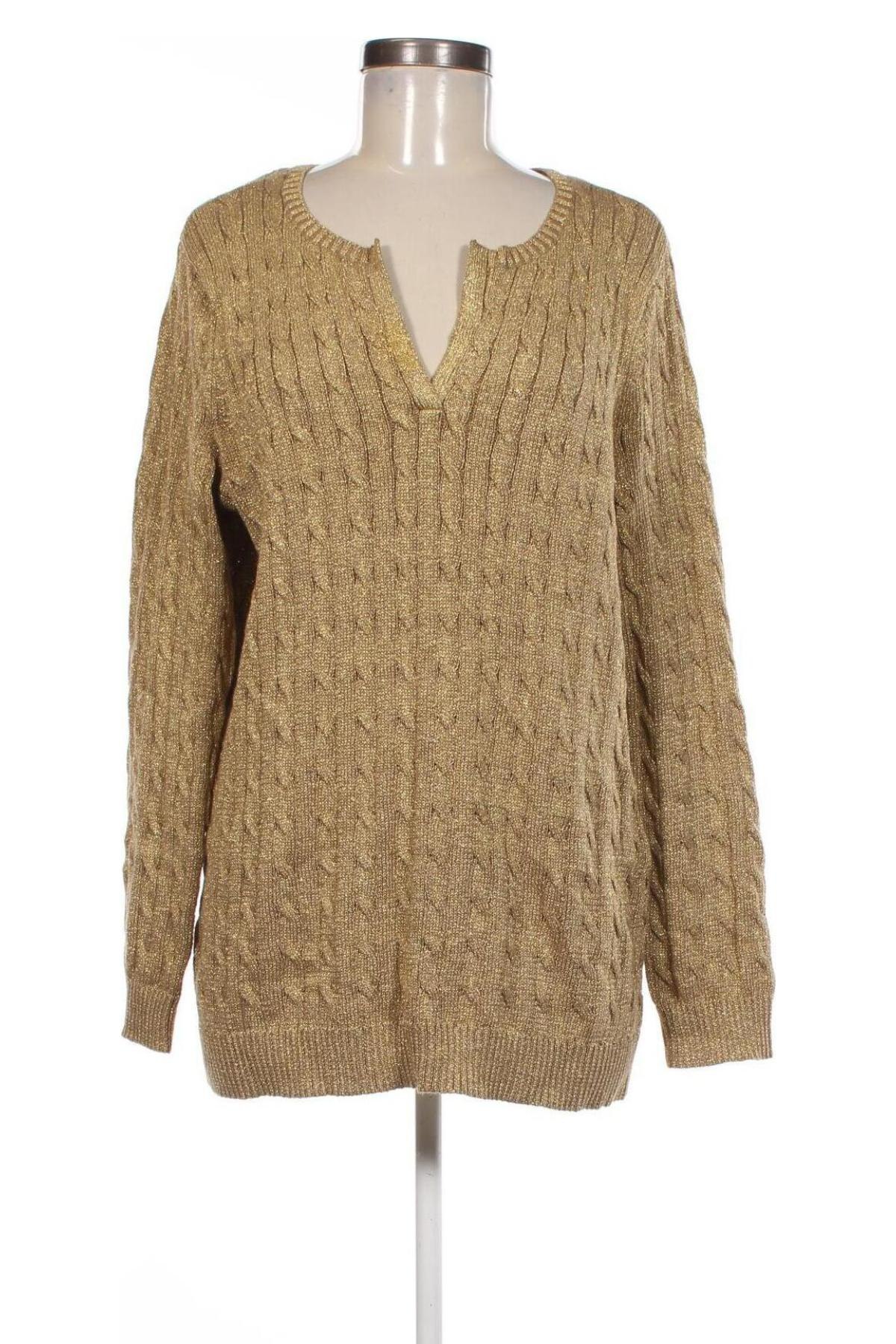 Damenpullover Ralph Lauren, Größe XL, Farbe Golden, Preis € 57,99