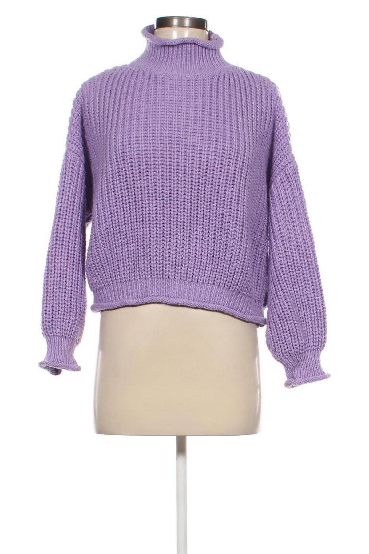 Damski sweter SHEIN, Rozmiar M, Kolor Fioletowy, Cena 45,99 zł