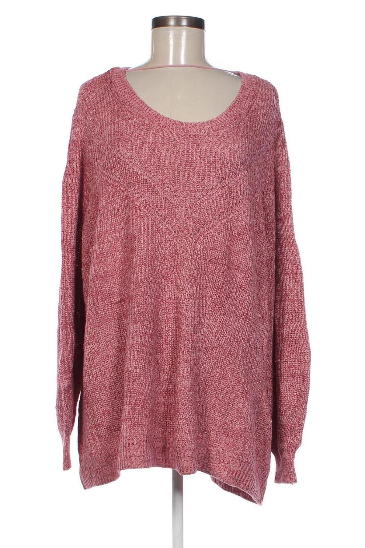 Damenpullover Ulla Popken, Größe XXL, Farbe Rosa, Preis € 28,99