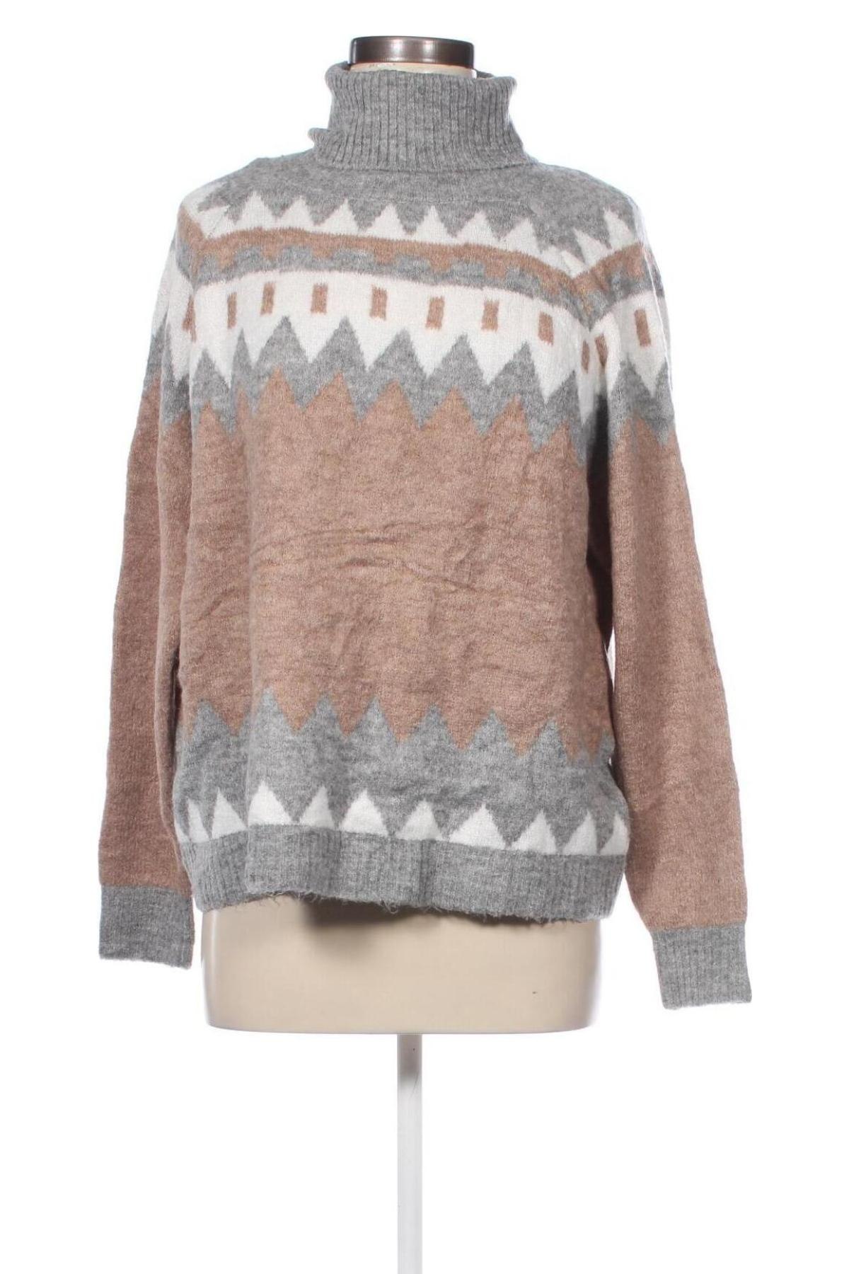 Damski sweter Up 2 Fashion, Rozmiar L, Kolor Brązowy, Cena 92,99 zł