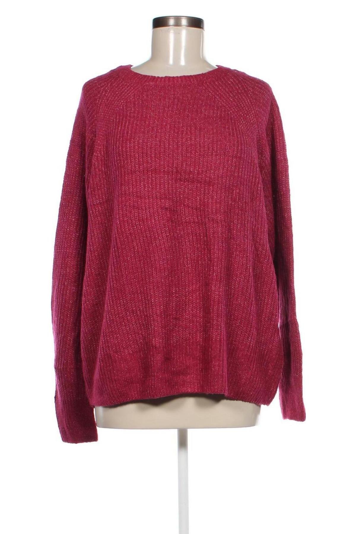 Damski sweter Up 2 Fashion, Rozmiar XL, Kolor Czerwony, Cena 92,99 zł