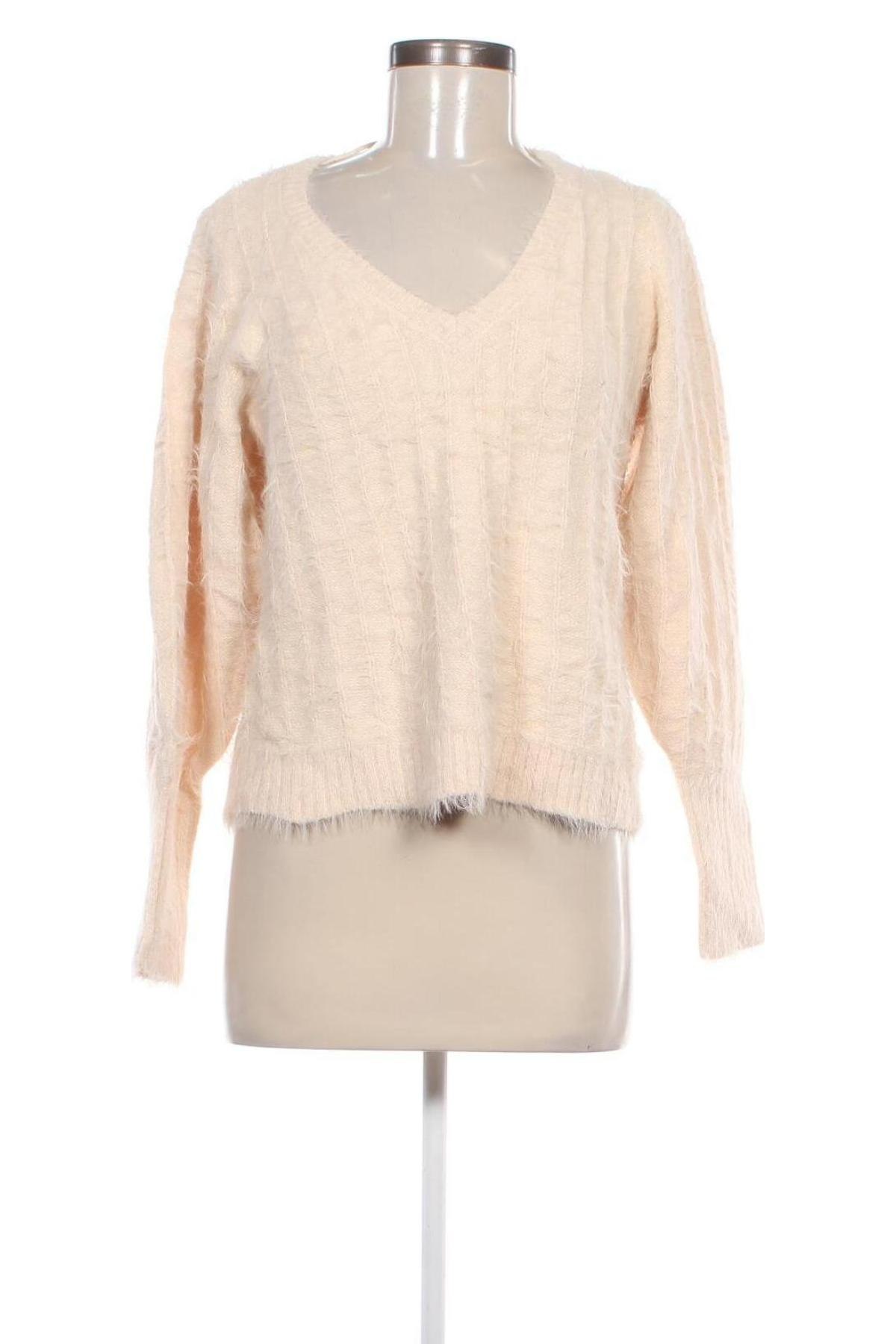 Damenpullover Vero Moda, Größe M, Farbe Beige, Preis 10,49 €