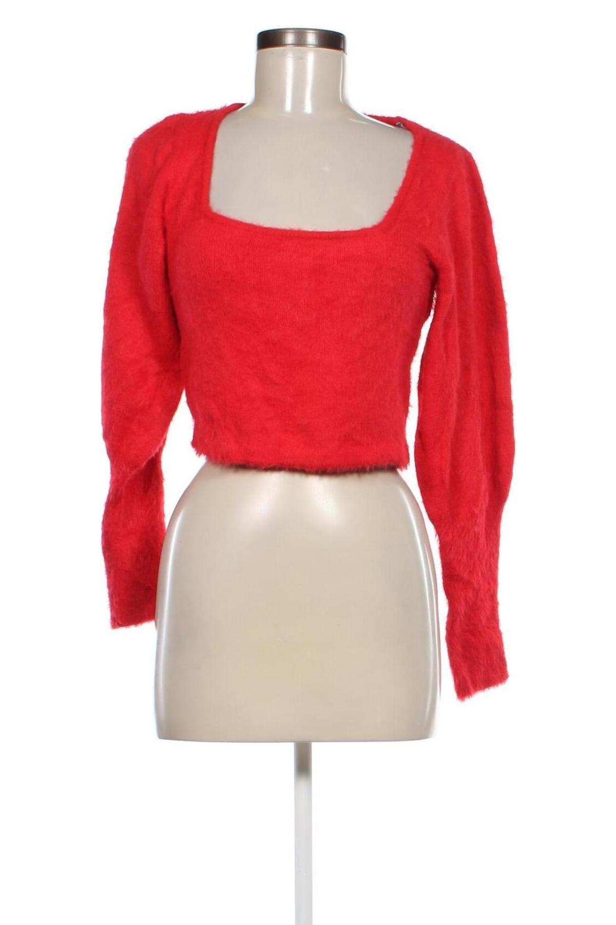 Damenpullover Zara, Größe M, Farbe Rot, Preis 18,99 €