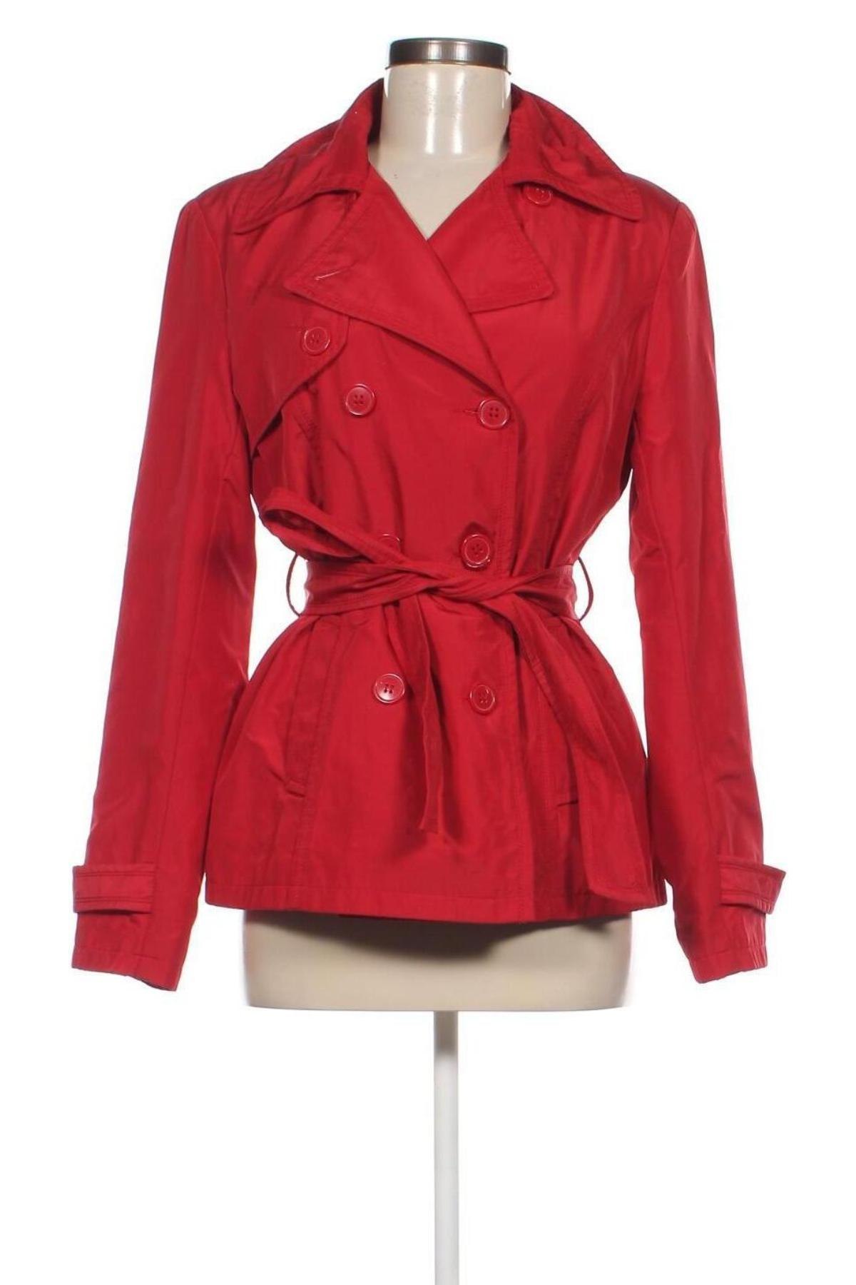 Damen Trench Coat, Größe XL, Farbe Rot, Preis € 24,99