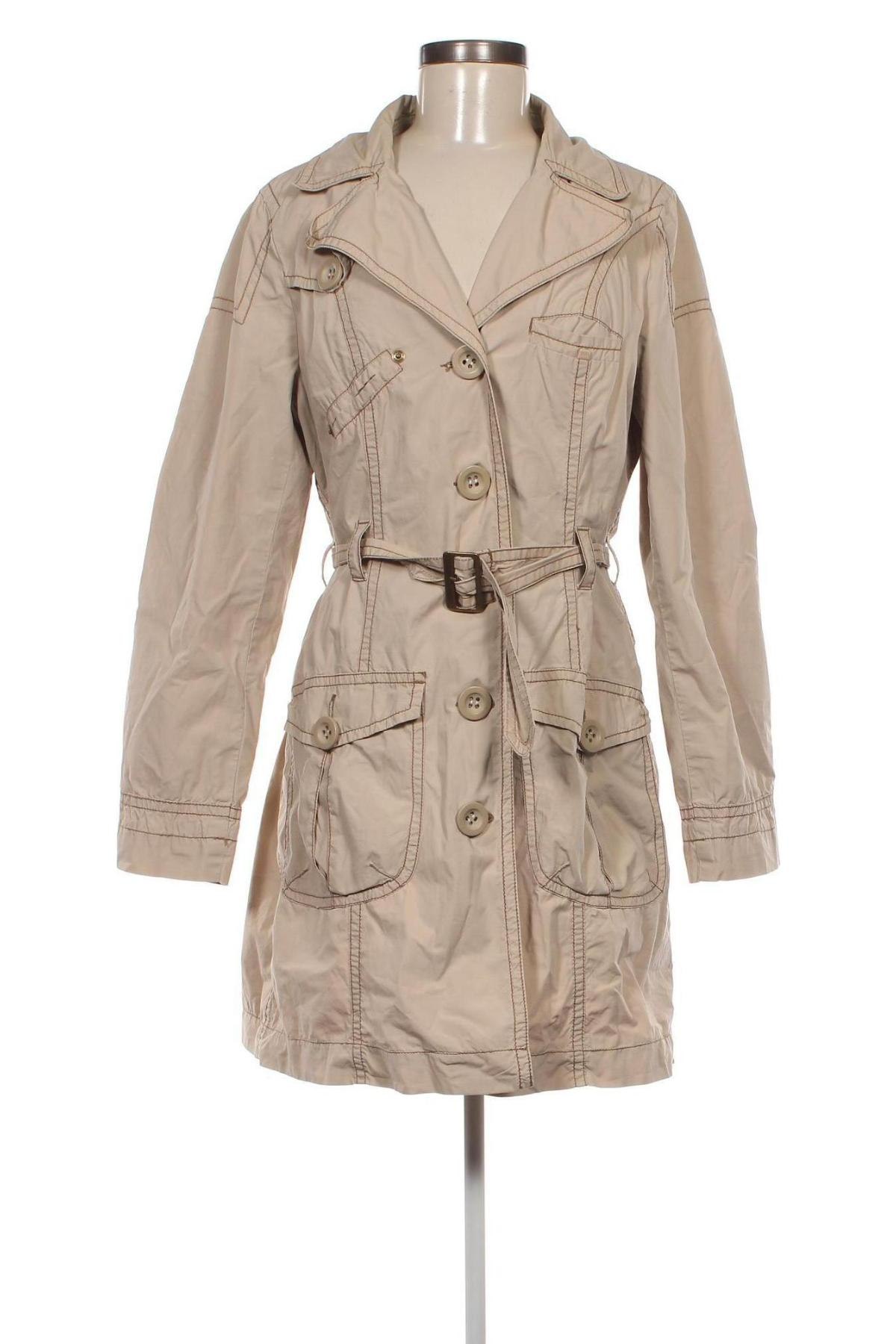 Damen Trench Coat Q/S by S.Oliver, Größe XL, Farbe Beige, Preis € 34,99