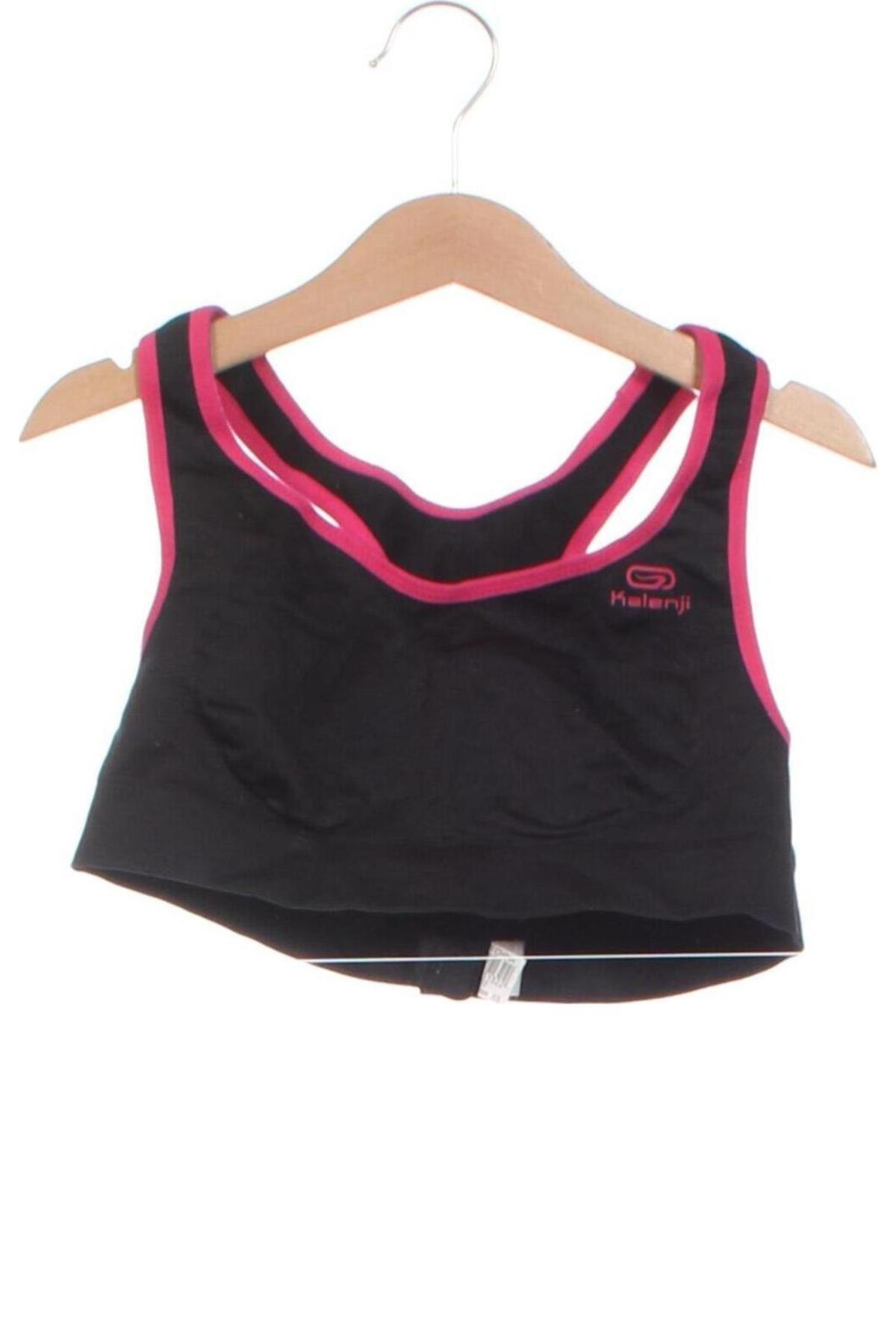 Damen Sporttop Kalenji, Größe XS, Farbe Schwarz, Preis € 7,99