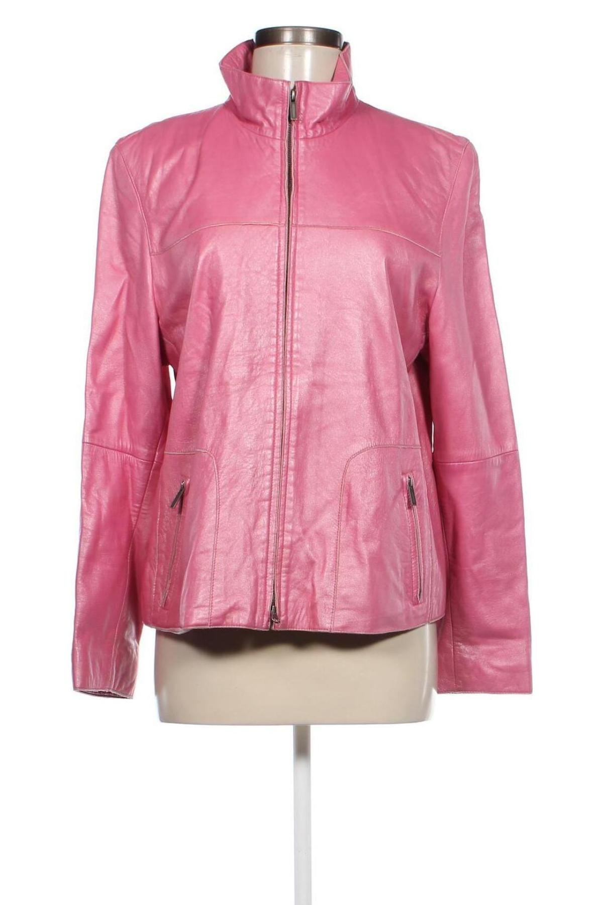 Damen Lederjacke Giorgio, Größe L, Farbe Rosa, Preis € 67,99